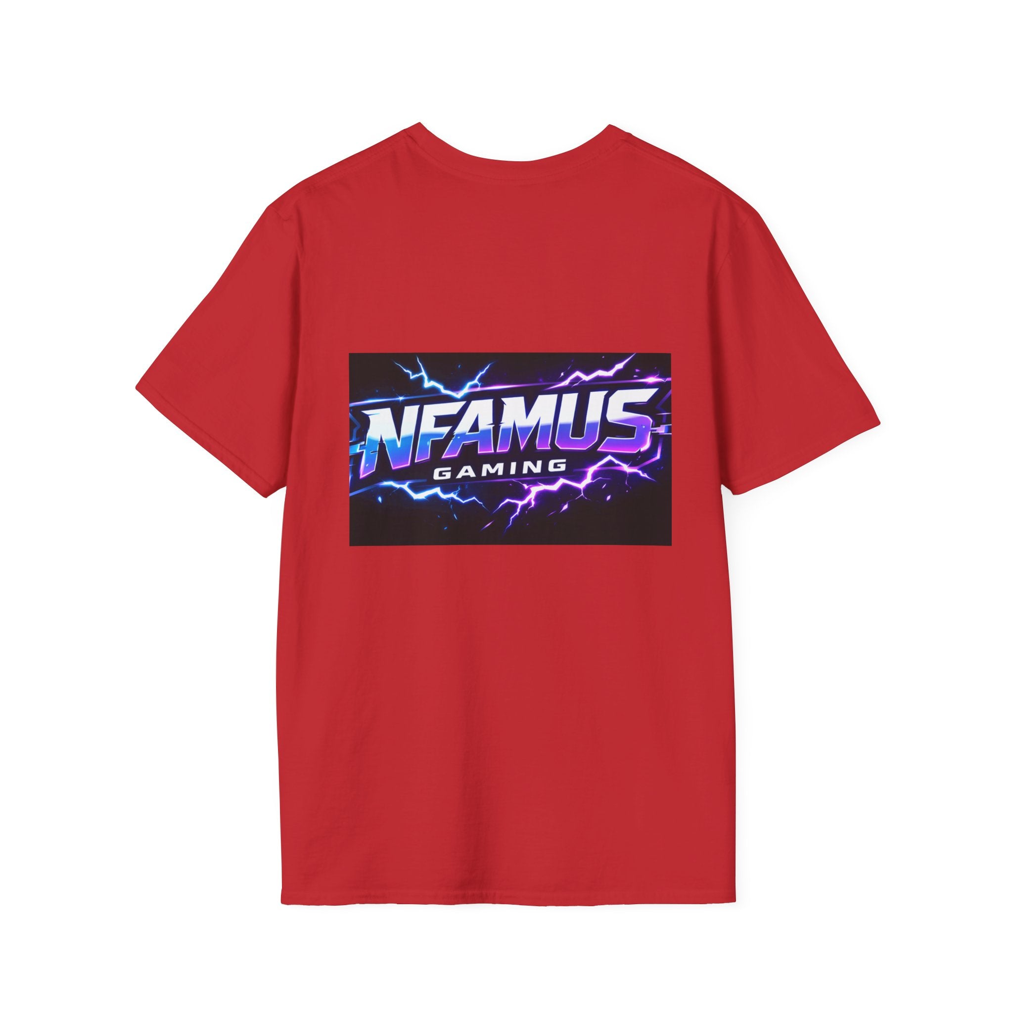 Gaming T-Shirt — "NFAMUS Energy: Overdrive Activated" Graphic Tee