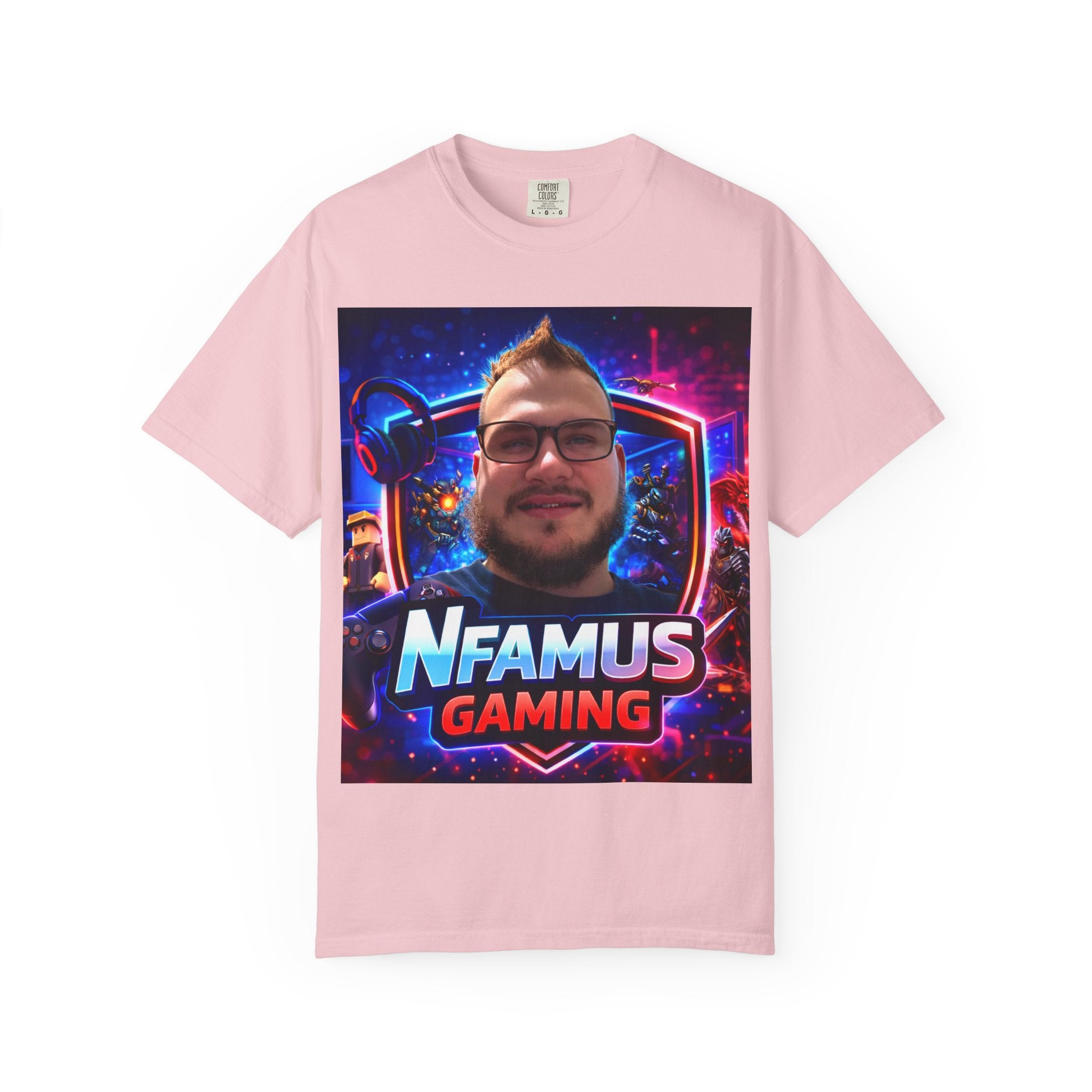 Gaming Logo T-Shirt — "Nfamus Gaming" Streamer Tee