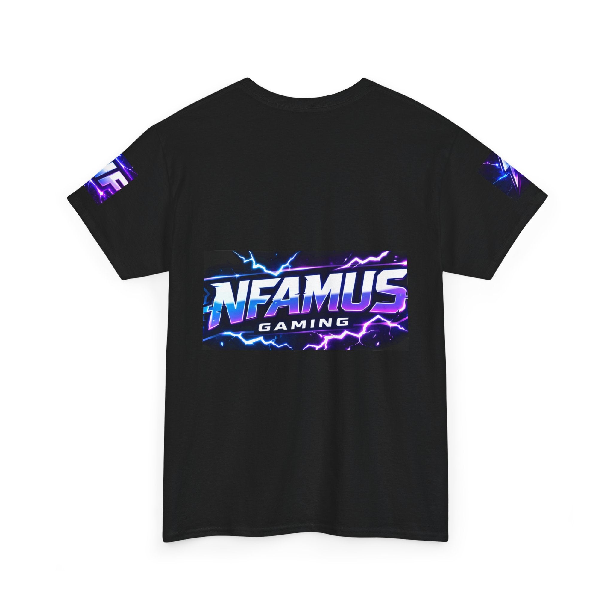 Gaming Tee — "Nfamus Mode Activated" Neon Controller Shirt