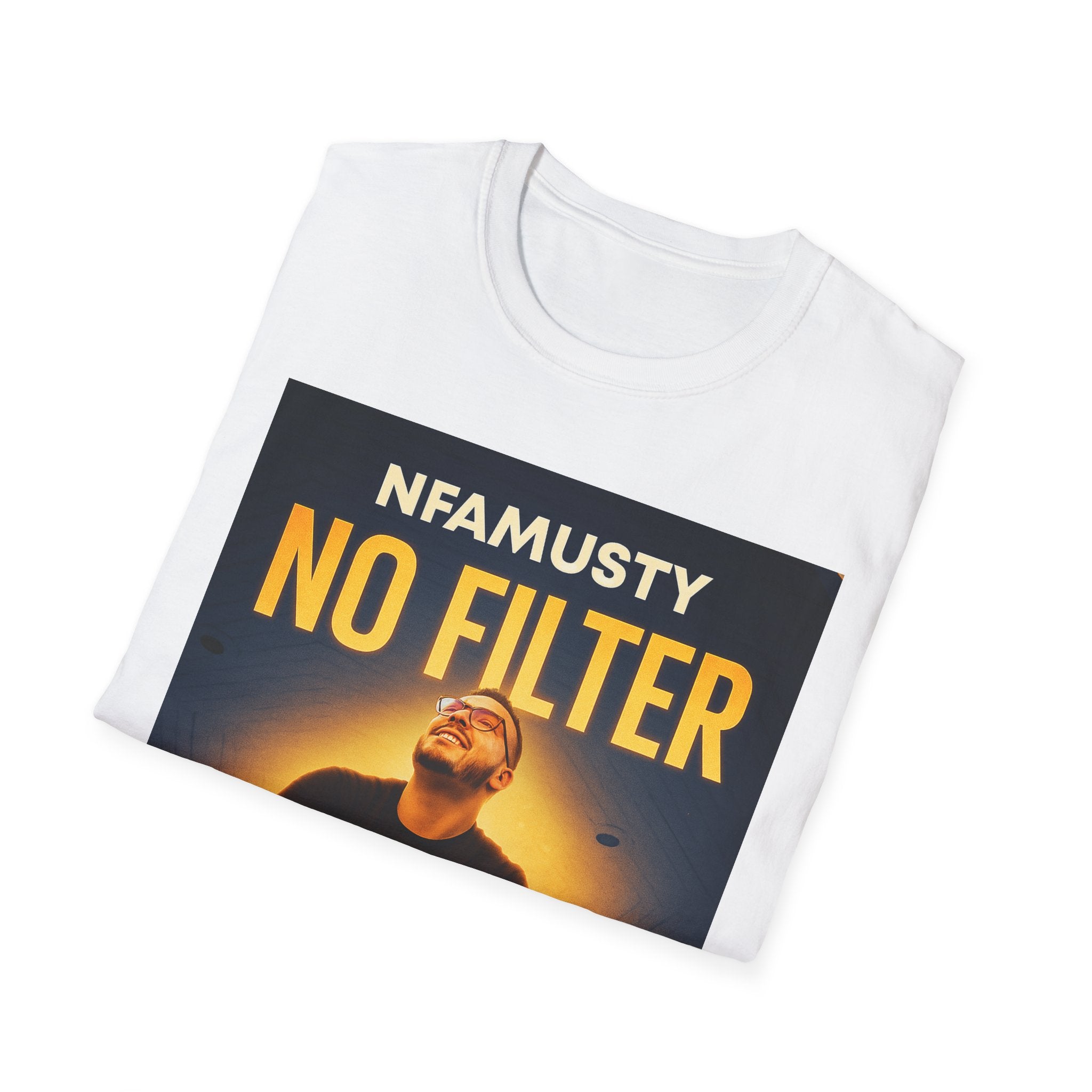 No Filter Graphic T-Shirt — NFAMUSTY Music Logo Tee