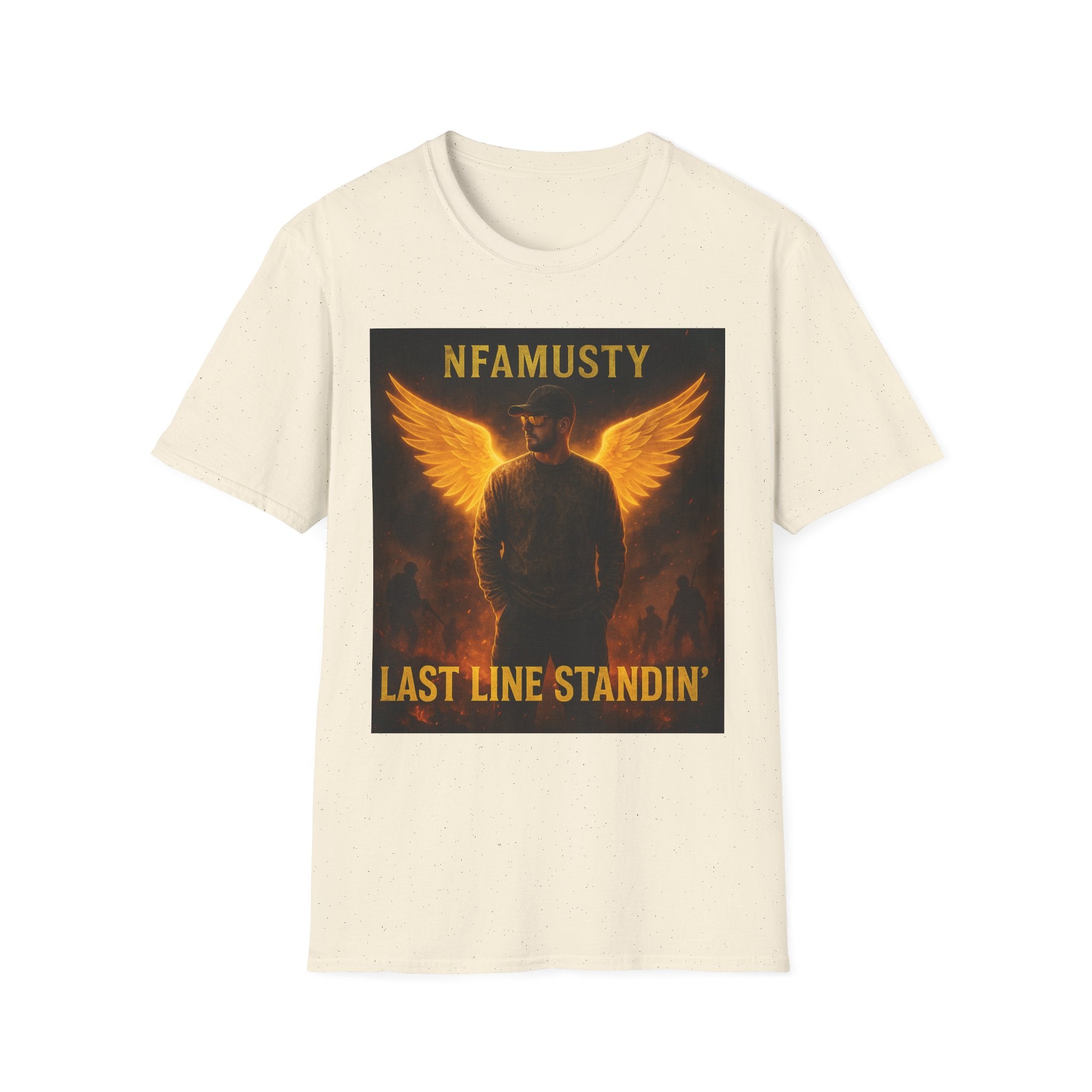 NFAMUSTY 'Last Line Standin' Graphic T-Shirt