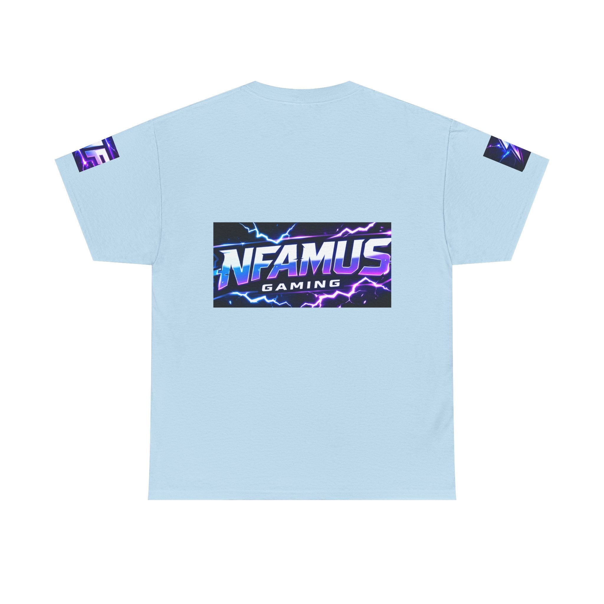 Gaming Tee — "Nfamus Mode Activated" Neon Controller Shirt