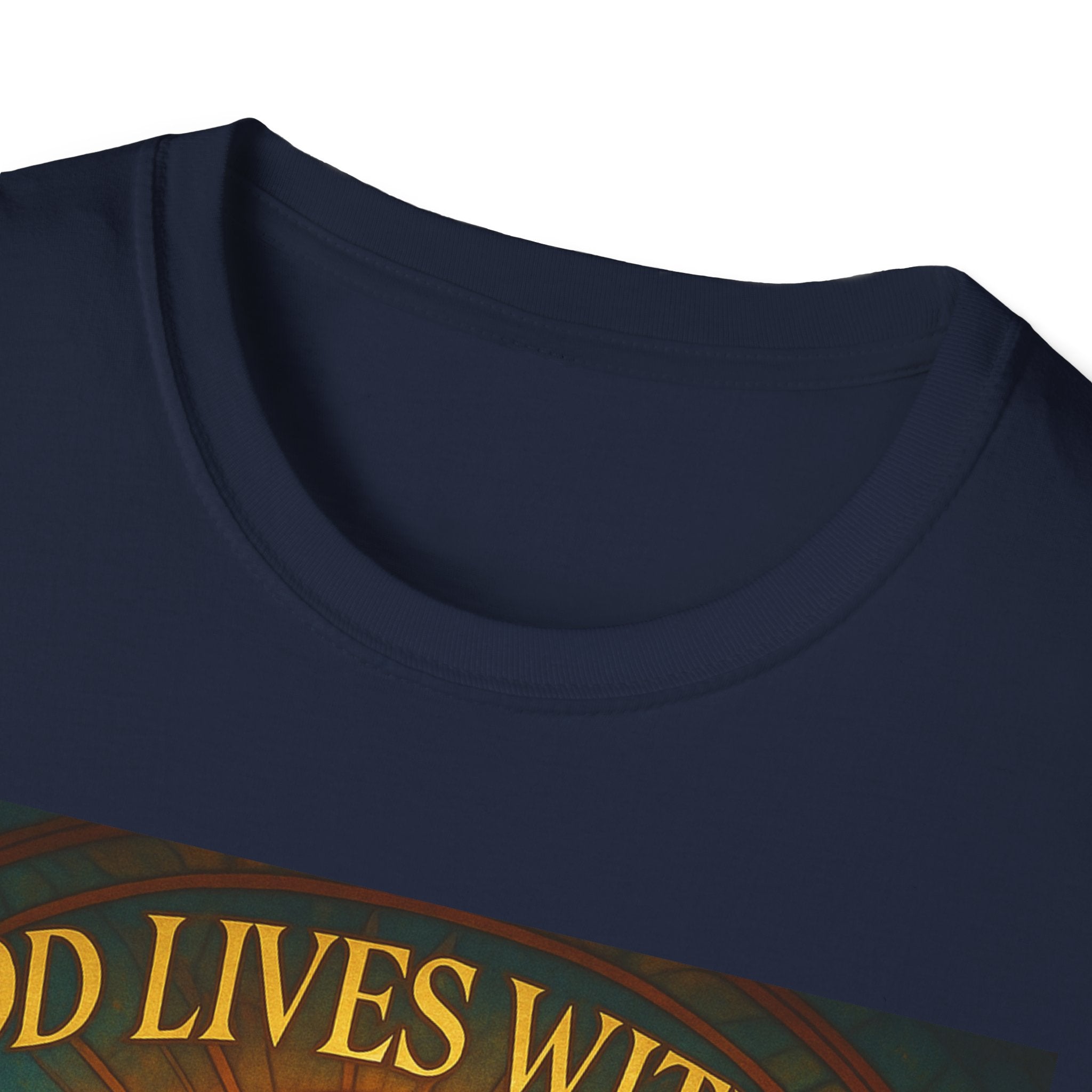 Nfamusty God Lives with us tee