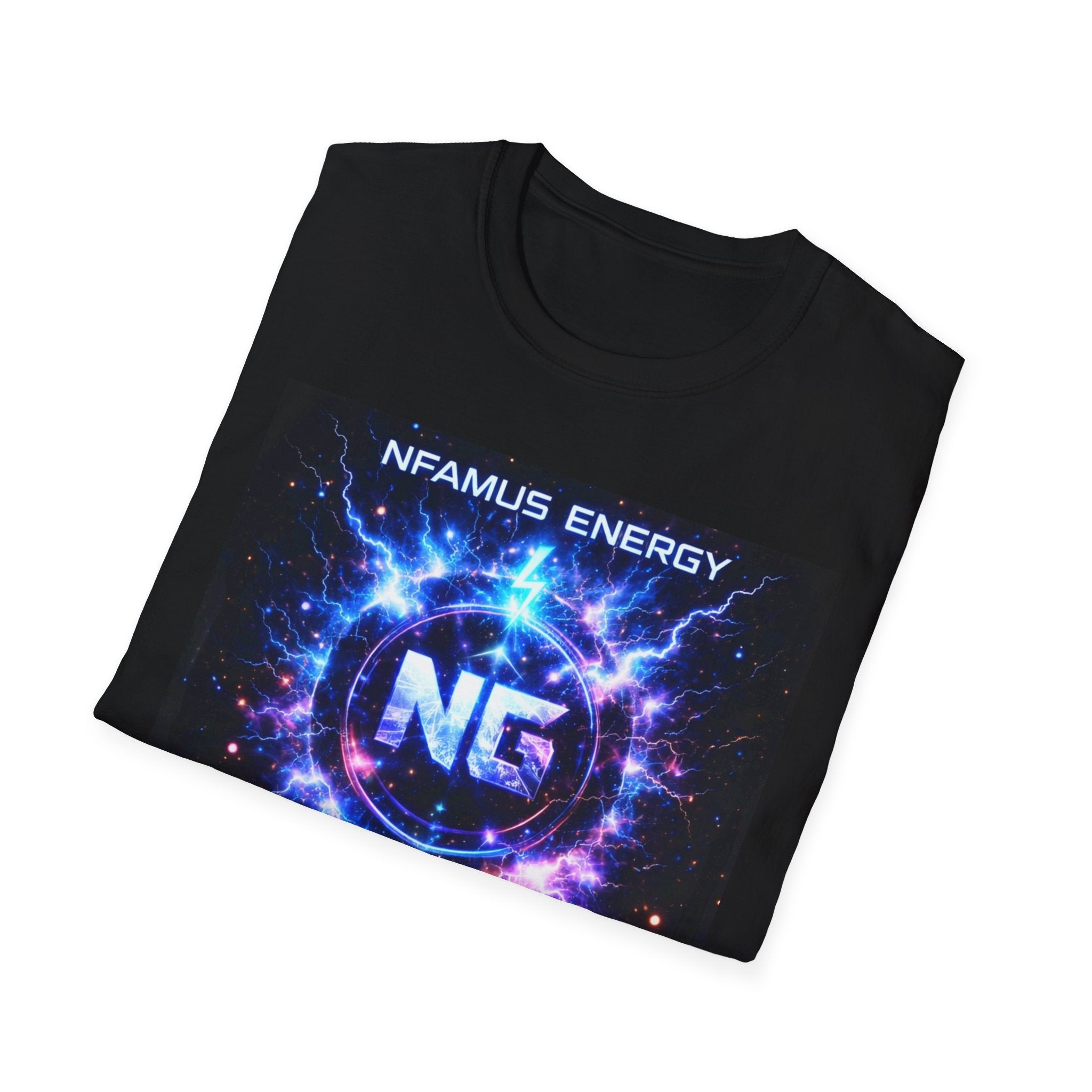 Gaming T-Shirt — "NFAMUS Energy: Overdrive Activated" Graphic Tee