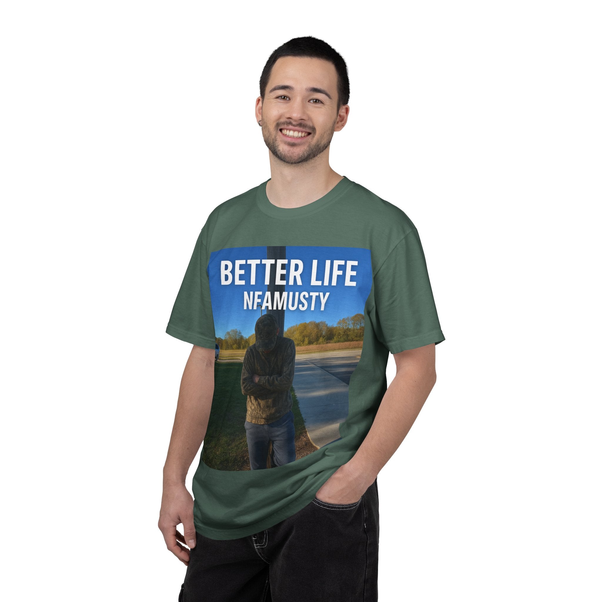 Better Life NFAMUSTY Graphic T-Shirt — Music Artist Tee