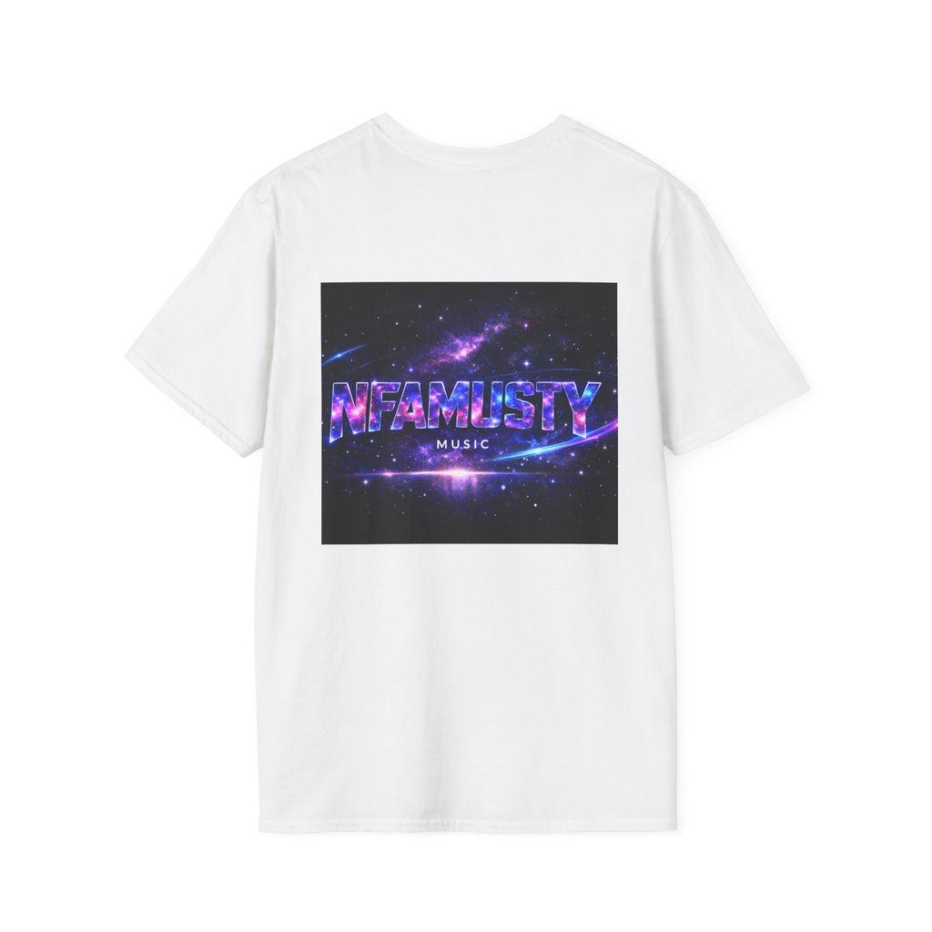 Music Promo T-Shirt — "Living Bold, Breaking Chains" Lion Design