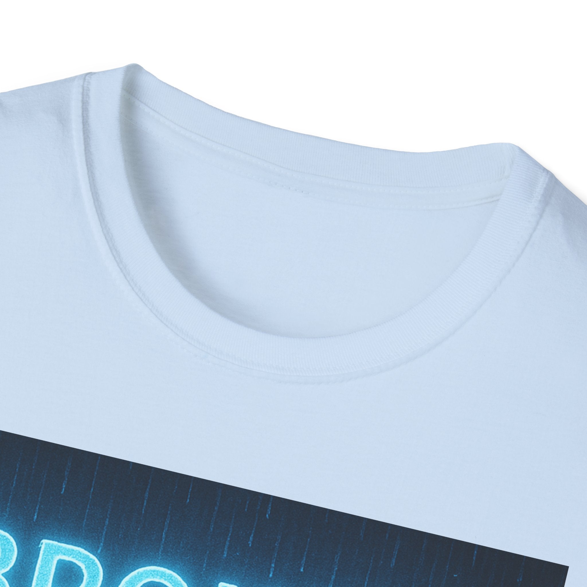 Broken Heart Music Tee — NFAMUSTY Neon Graphic T-Shirt