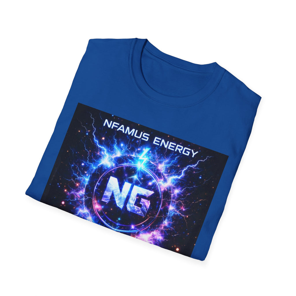 Gaming T-Shirt — "NFAMUS Energy: Overdrive Activated" Graphic Tee