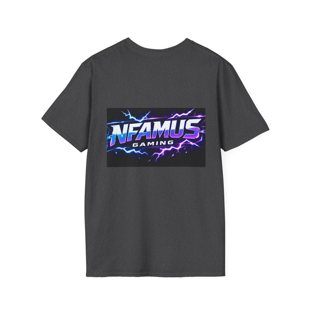 Gaming T-Shirt — "NFAMUS Energy: Overdrive Activated" Graphic Tee