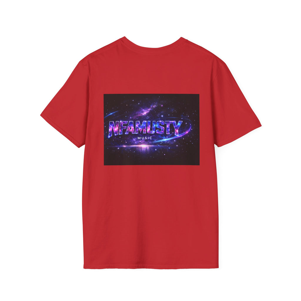 New Dawn Rising High T‑Shirt — NFAMUSTY Angel Wings Album Art Tee