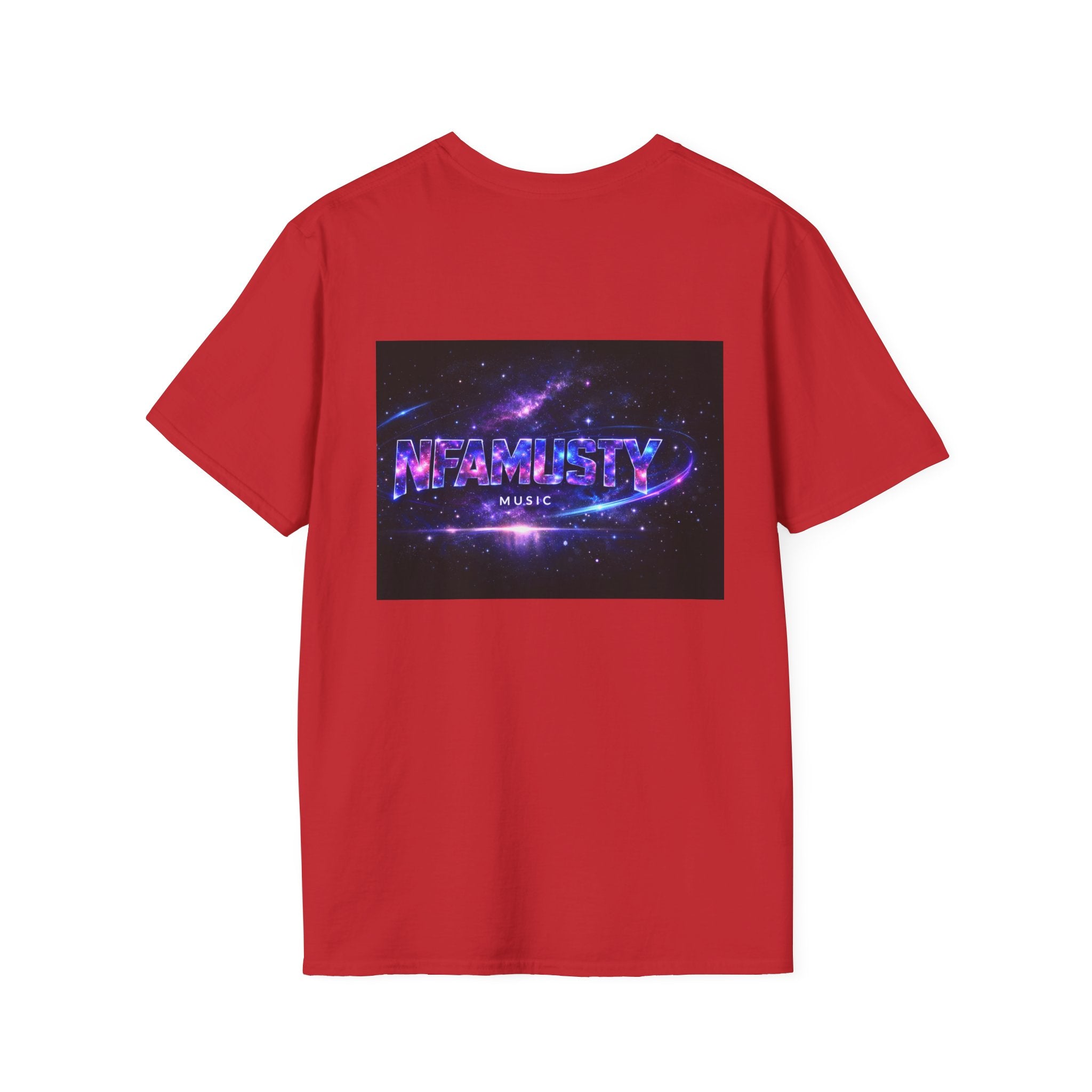New Dawn Rising High T‑Shirt — NFAMUSTY Angel Wings Album Art Tee