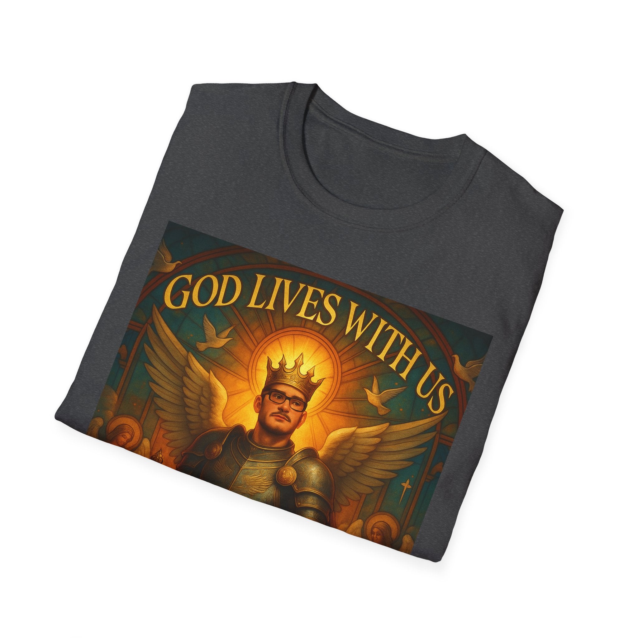 Nfamusty God Lives with us tee