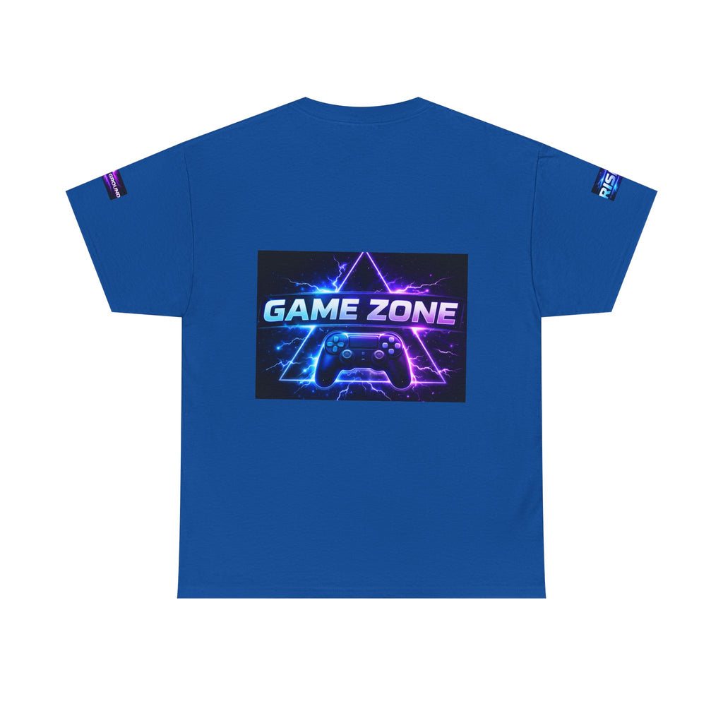 Gaming T-Shirt — "Locked In" NFAMUS Gaming Tee with Neon Game Zone Design