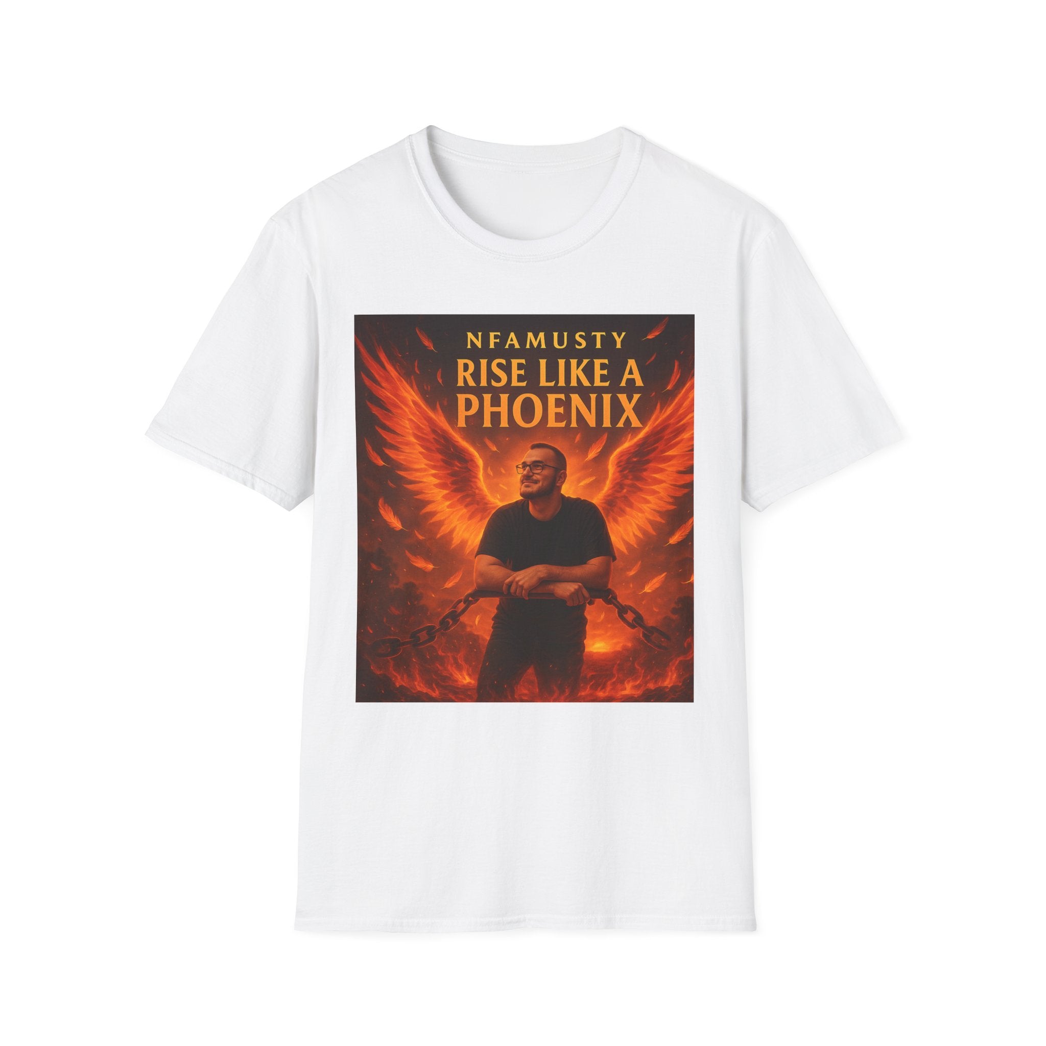 Rise Like a Phoenix T-Shirt — NFAMUSTY Music Graphic Tee