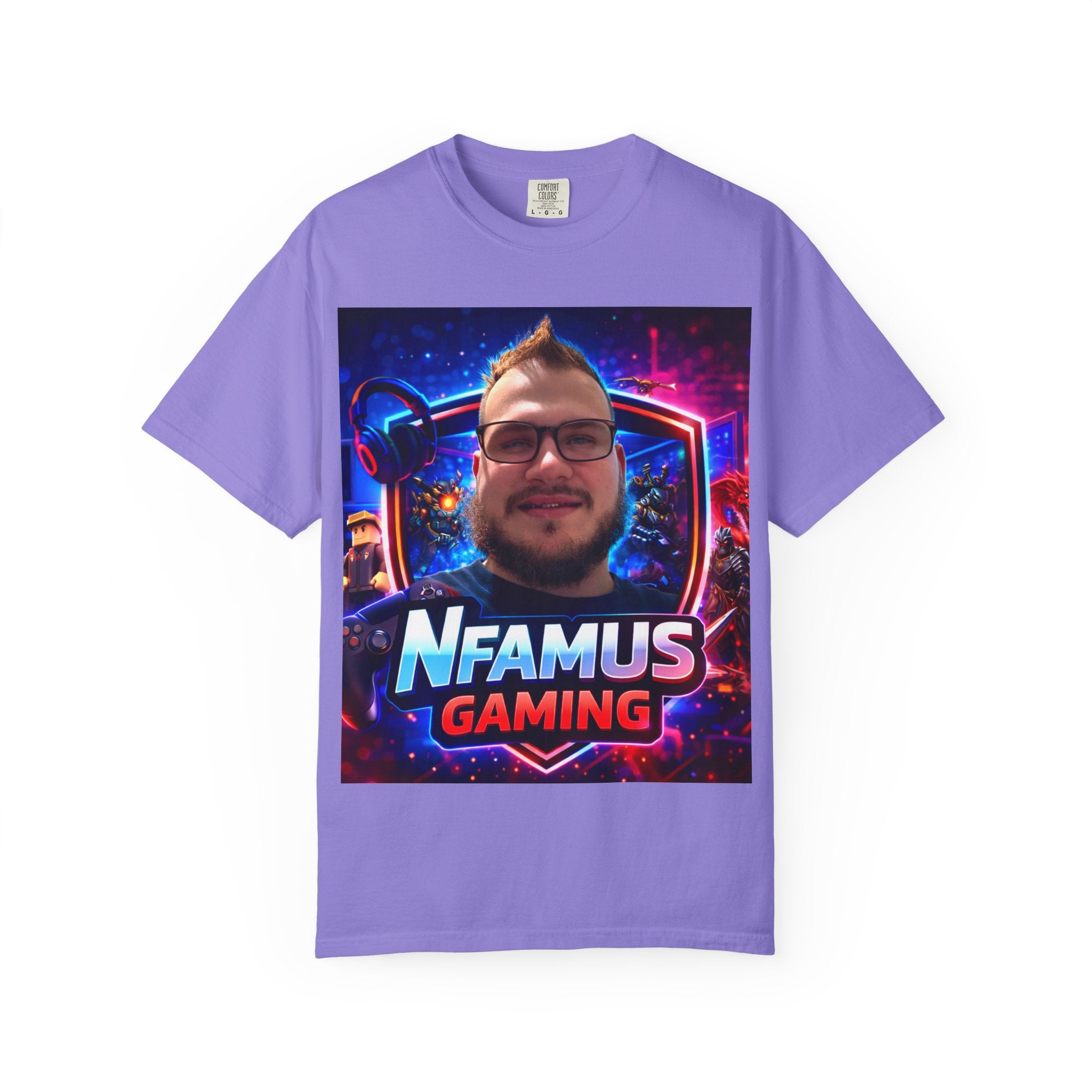 Gaming Logo T-Shirt — "Nfamus Gaming" Streamer Tee