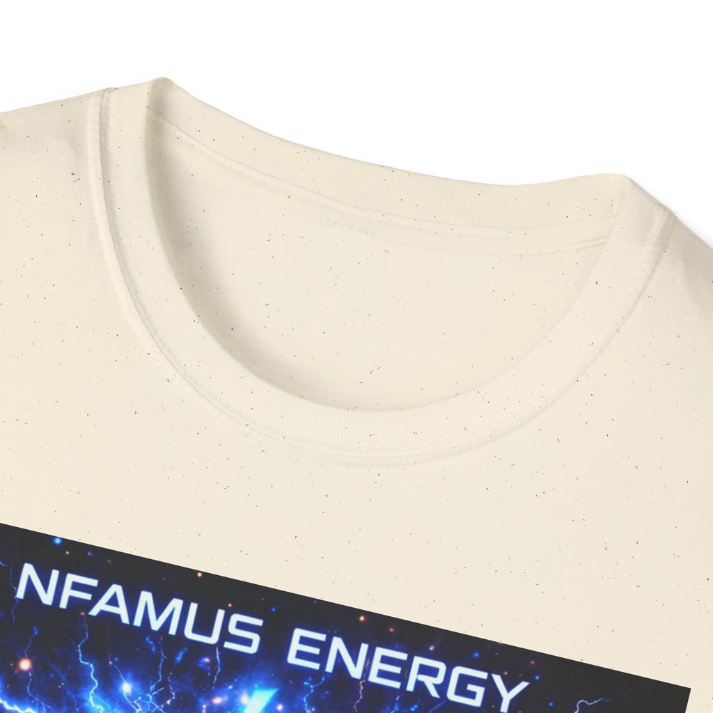 Gaming T-Shirt — "NFAMUS Energy: Overdrive Activated" Graphic Tee
