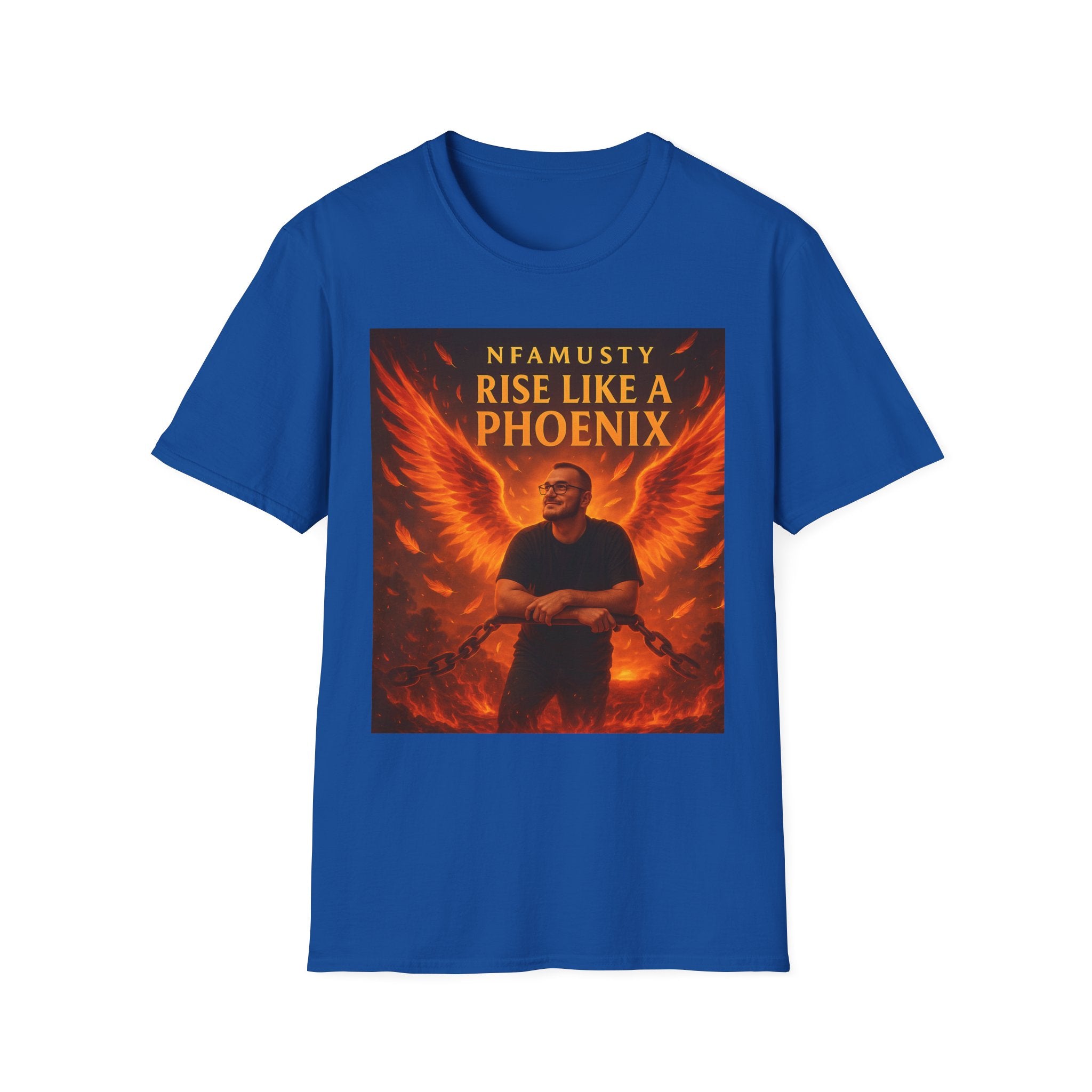 Rise Like a Phoenix T-Shirt — NFAMUSTY Music Graphic Tee