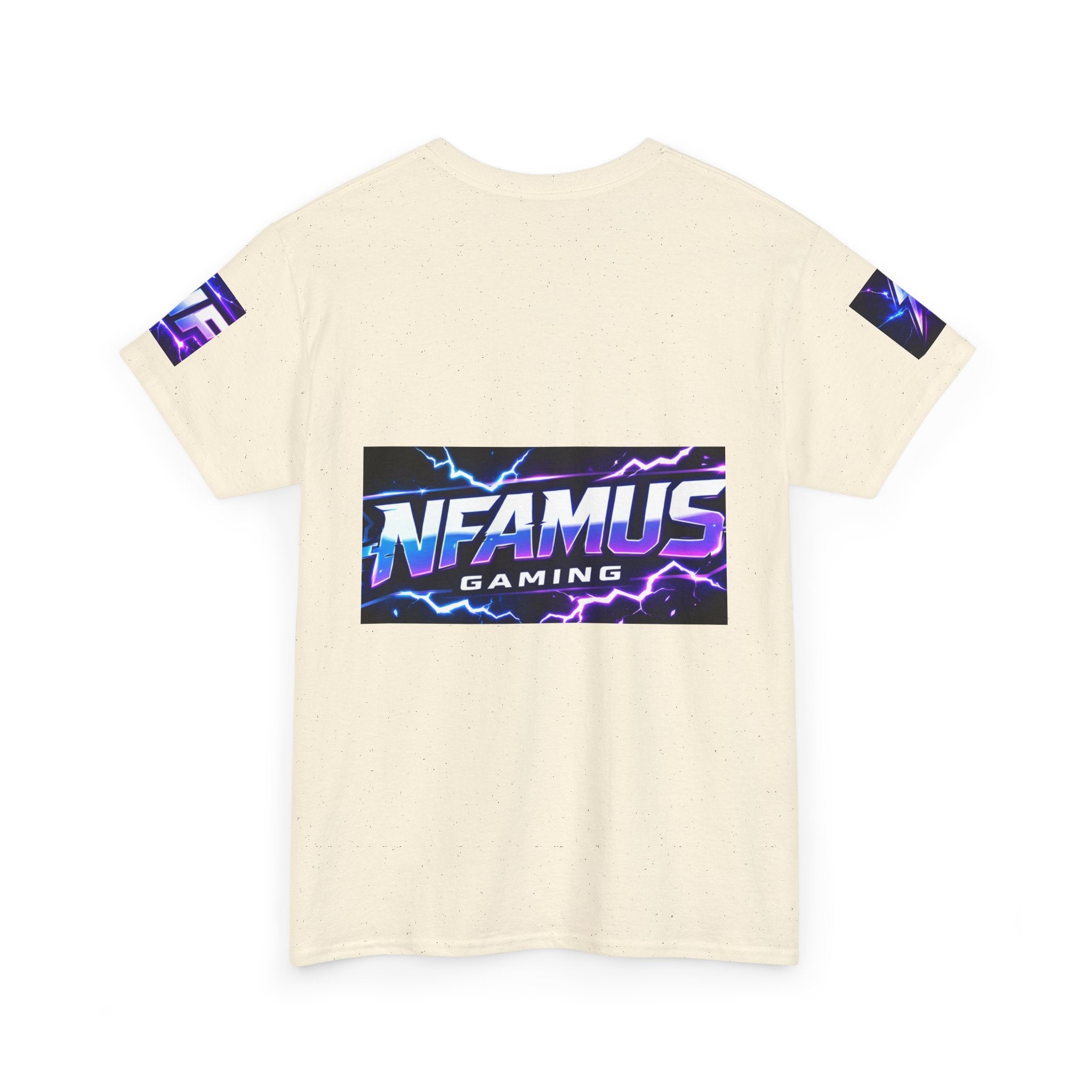 Gaming Tee — "Nfamus Mode Activated" Neon Controller Shirt