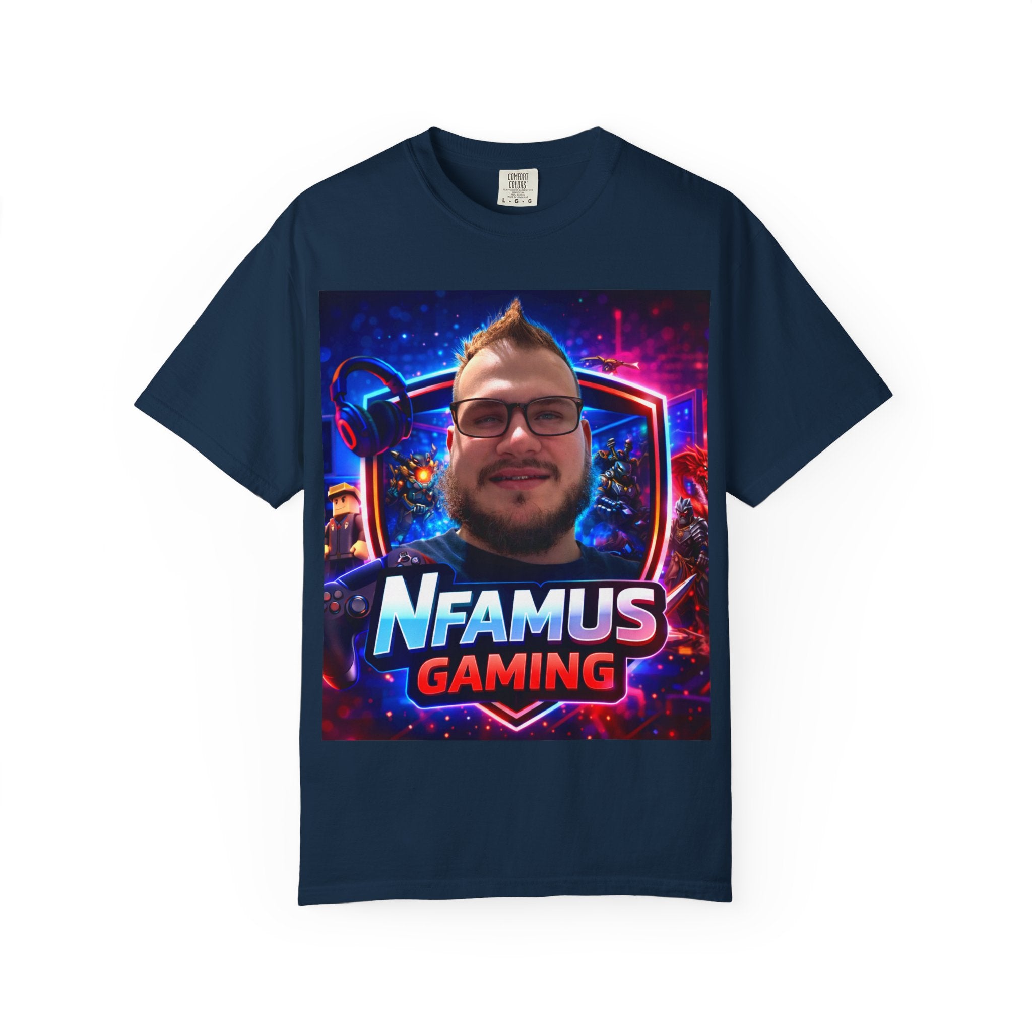 Gaming Logo T-Shirt — "Nfamus Gaming" Streamer Tee