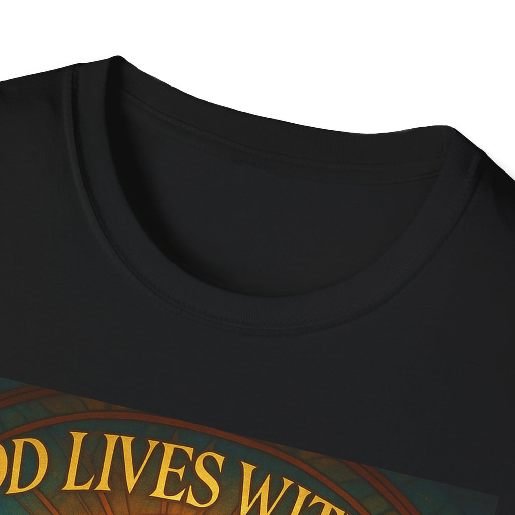 Nfamusty God Lives with us tee