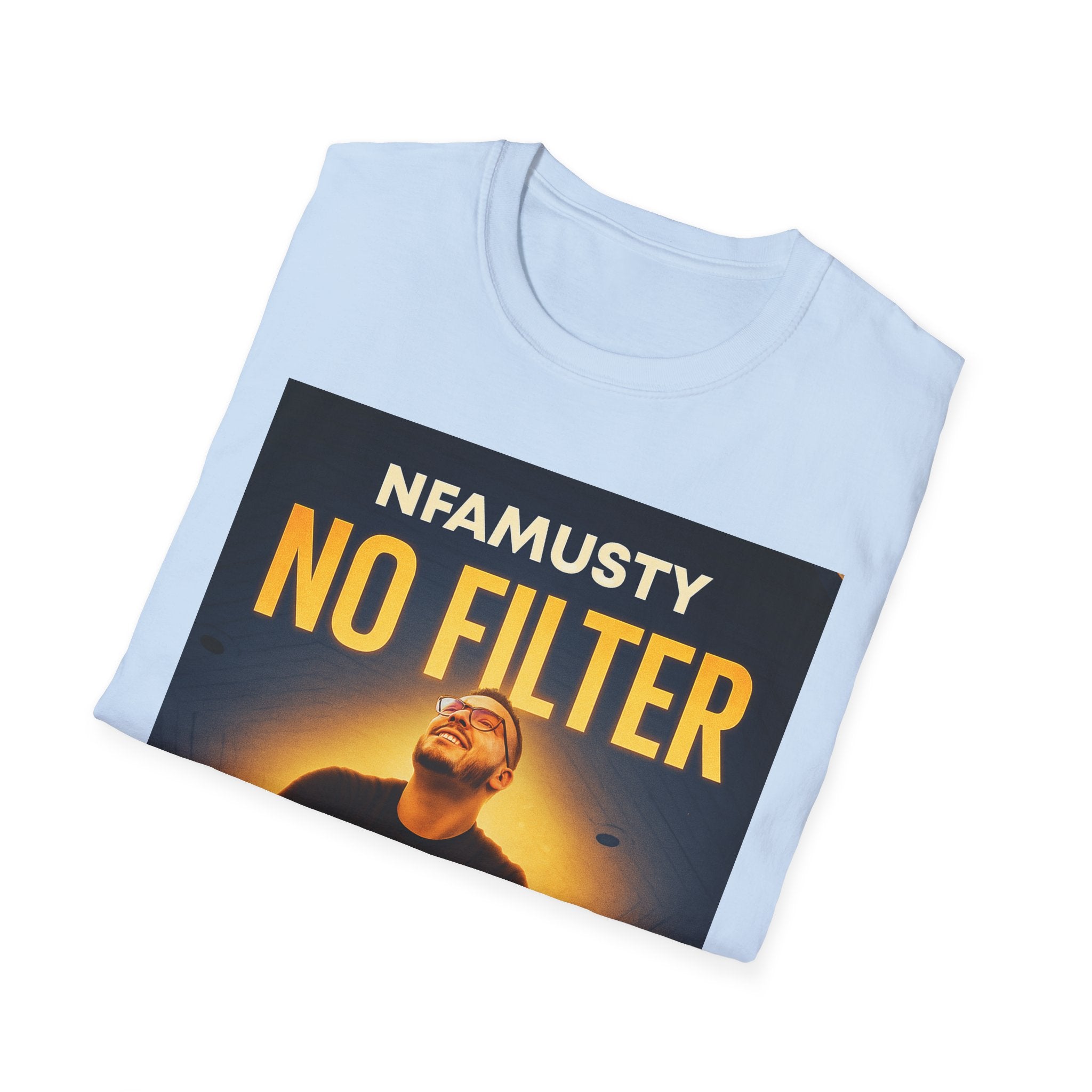 No Filter Graphic T-Shirt — NFAMUSTY Music Logo Tee