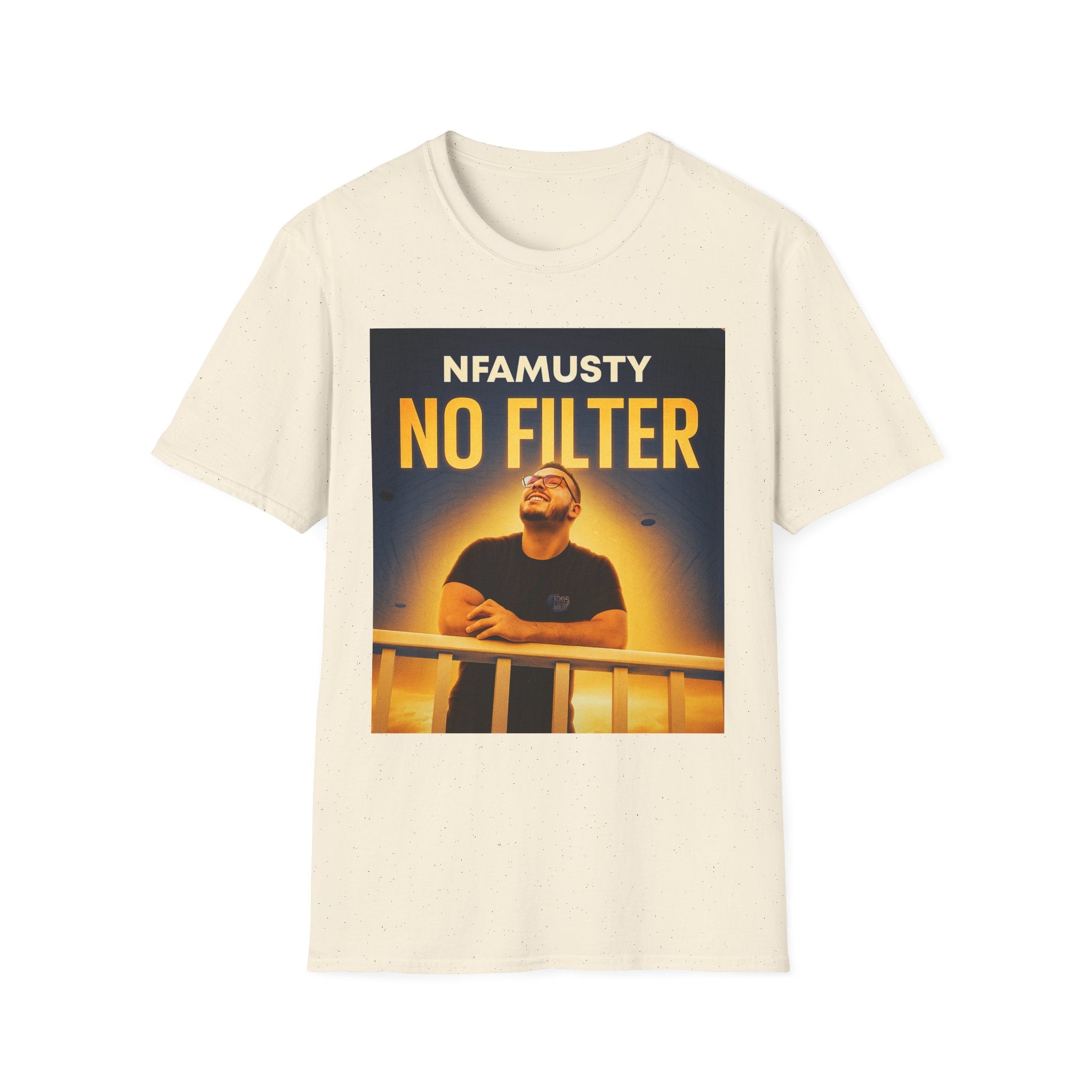 No Filter Graphic T-Shirt — NFAMUSTY Music Logo Tee