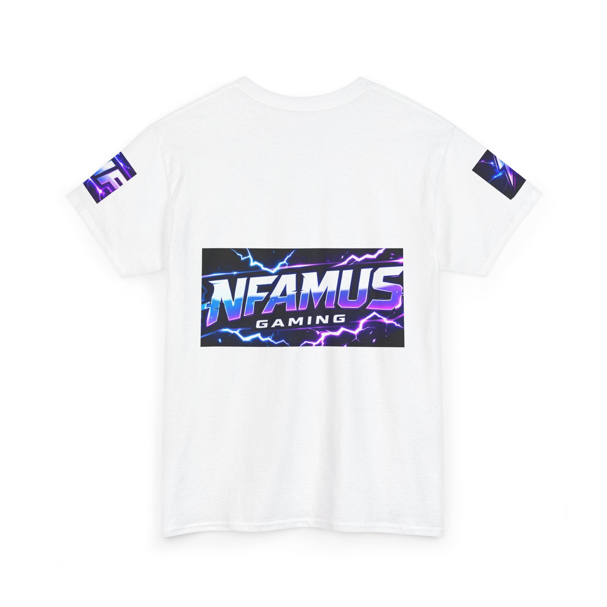 Gaming Tee — "Nfamus Mode Activated" Neon Controller Shirt