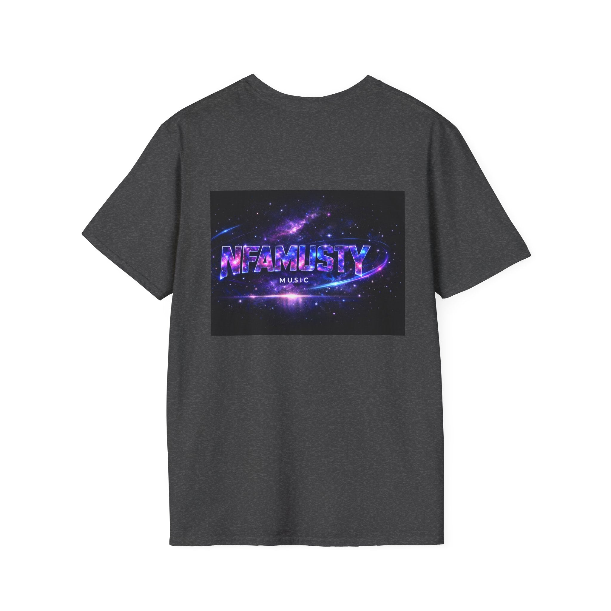 New Dawn Rising High T‑Shirt — NFAMUSTY Angel Wings Album Art Tee
