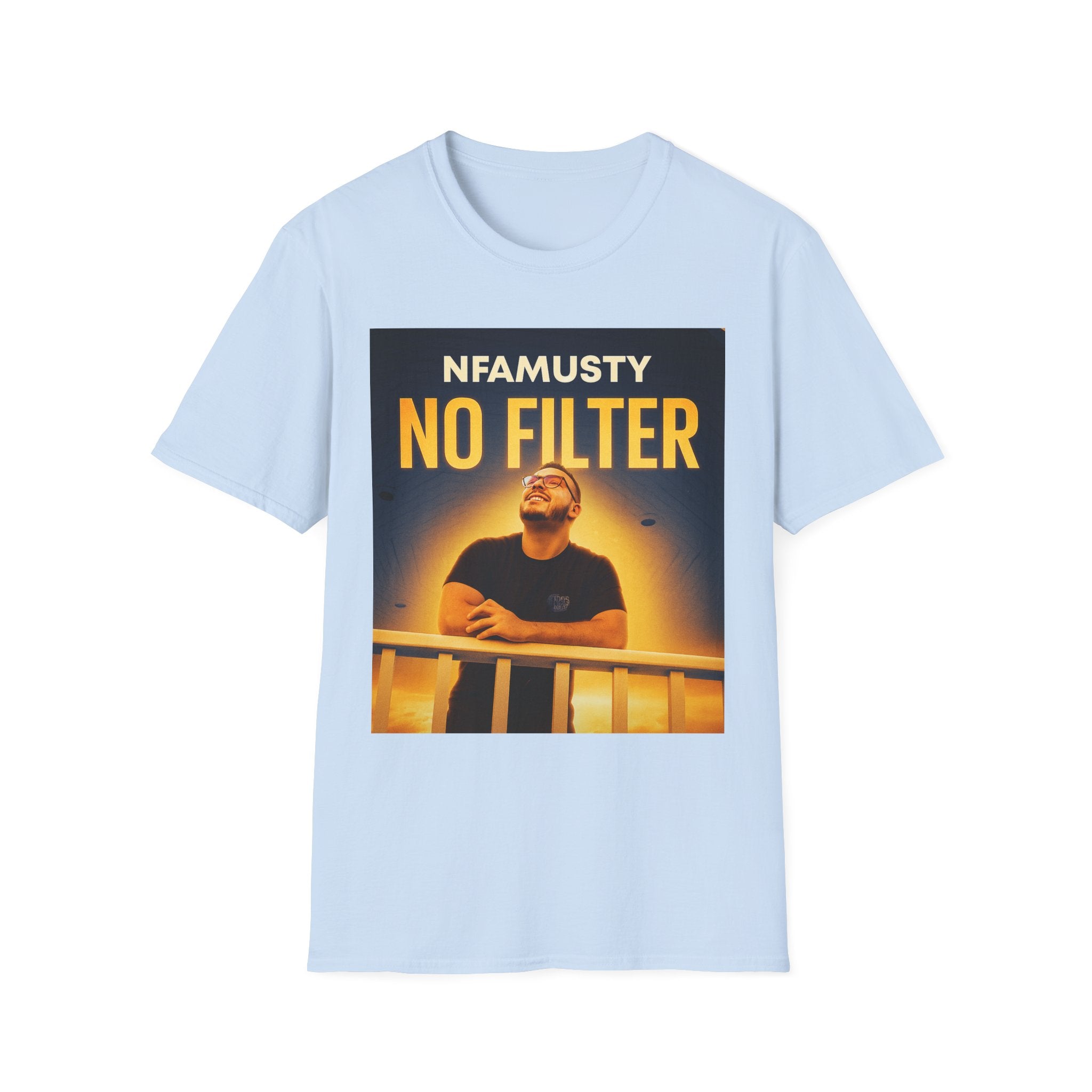 No Filter Graphic T-Shirt — NFAMUSTY Music Logo Tee