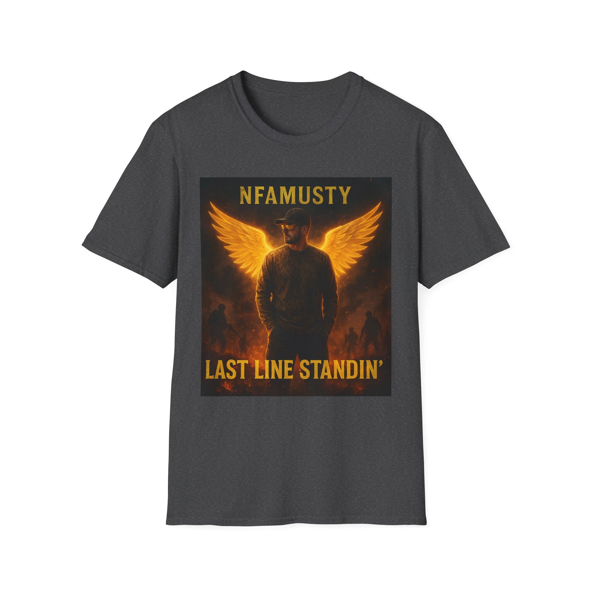 NFAMUSTY 'Last Line Standin' Graphic T-Shirt