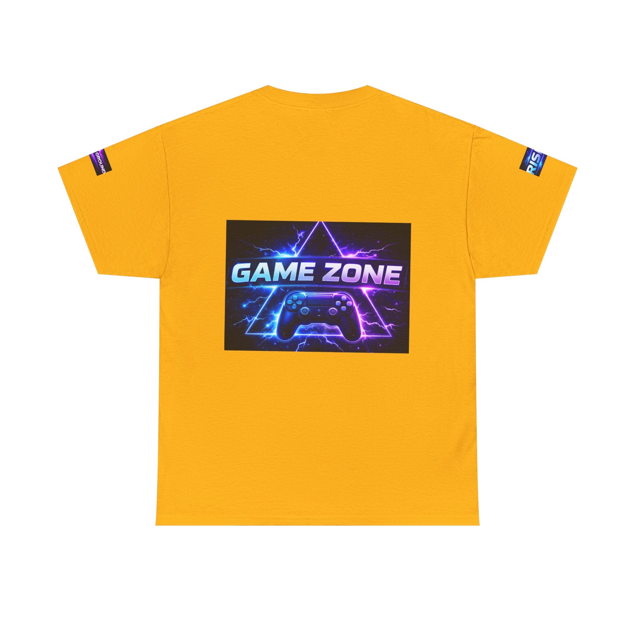 Gaming T-Shirt — "Locked In" NFAMUS Gaming Tee with Neon Game Zone Design