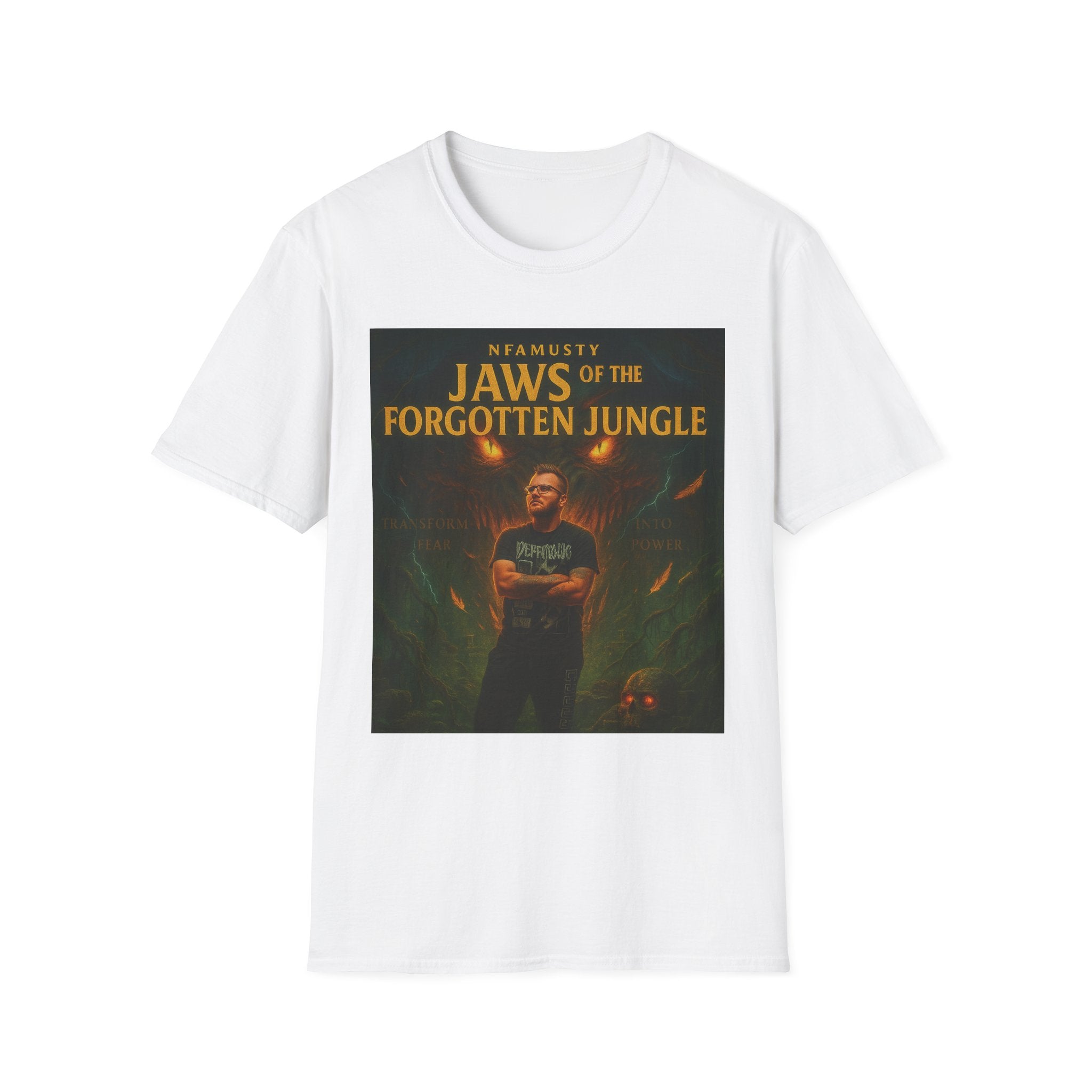 Nfamusty Jaws Of the Forgotten Jungle tee