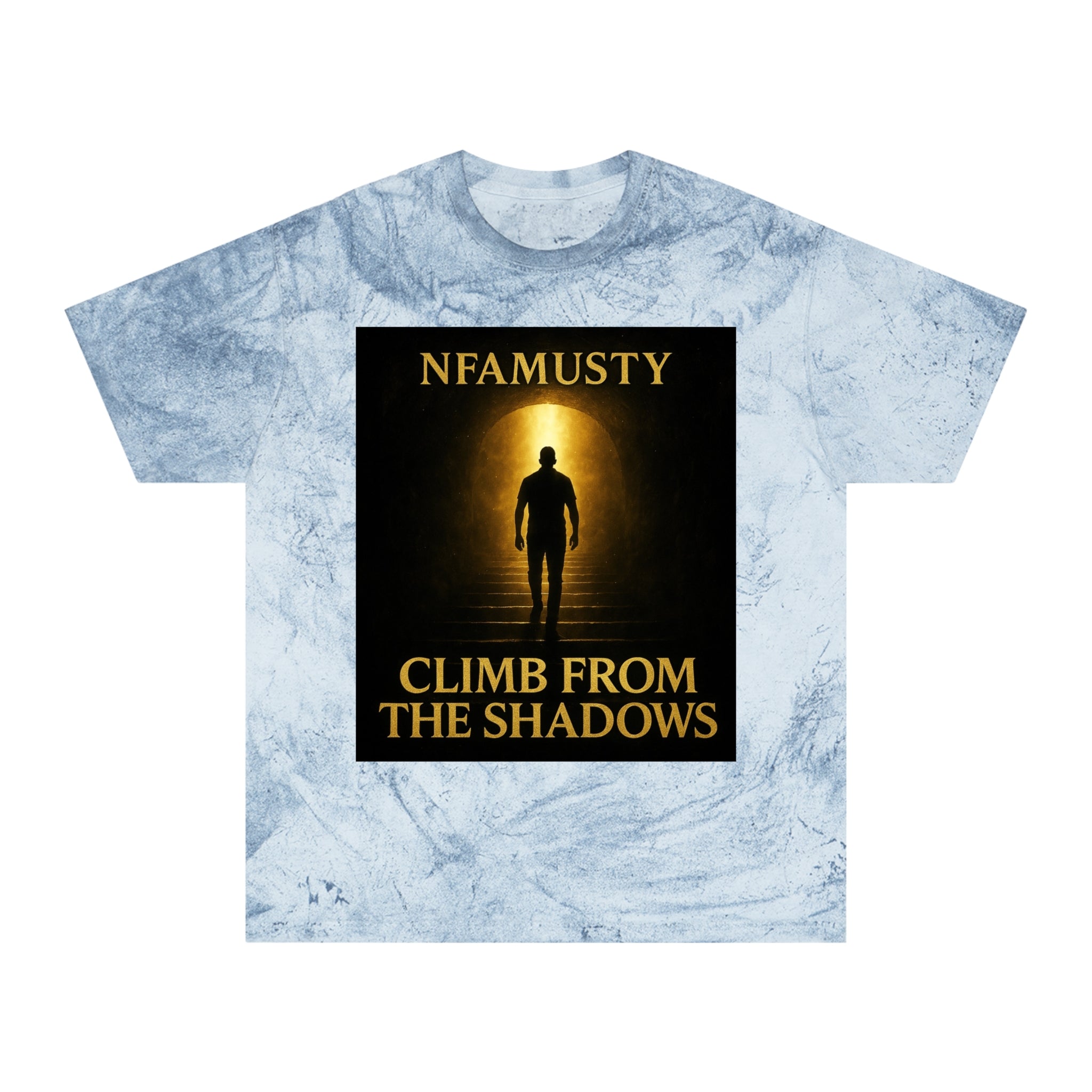 Music Artist Tee — "Climb From The Shadows" Graphic T-Shirt