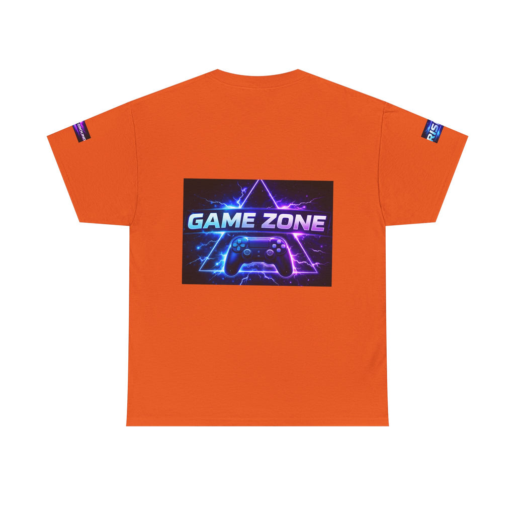 Gaming T-Shirt — "Locked In" NFAMUS Gaming Tee with Neon Game Zone Design