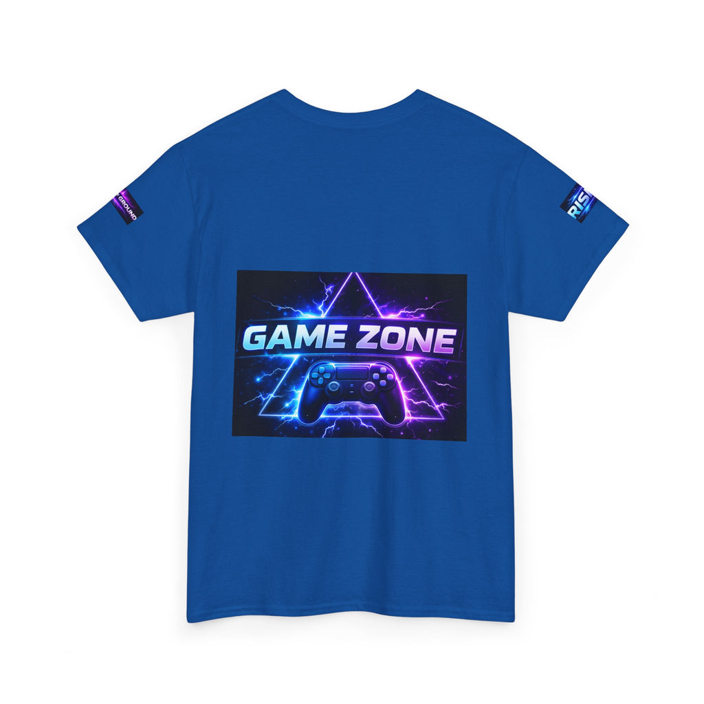 Gaming T-Shirt — "Locked In" NFAMUS Gaming Tee with Neon Game Zone Design