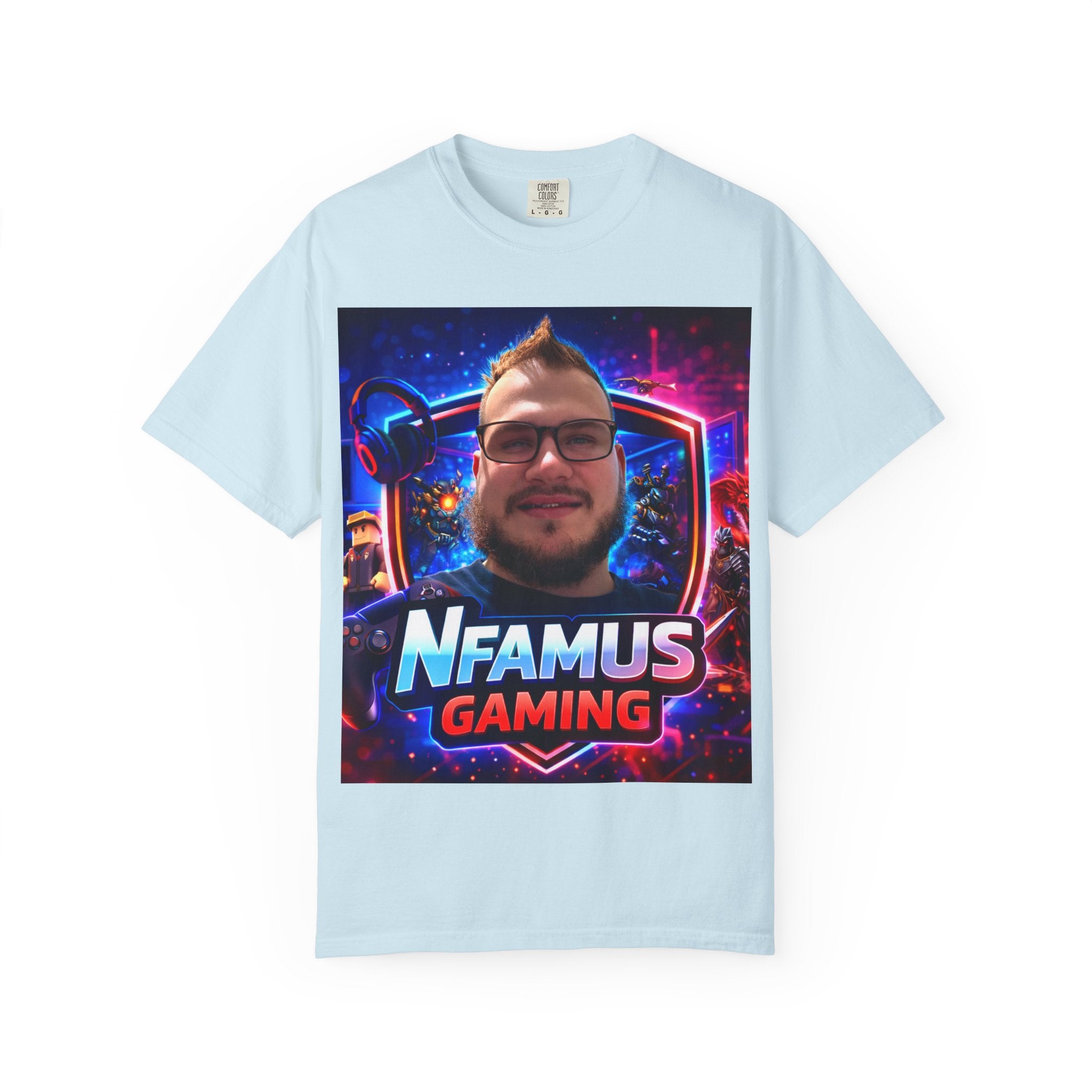 Gaming Logo T-Shirt — "Nfamus Gaming" Streamer Tee