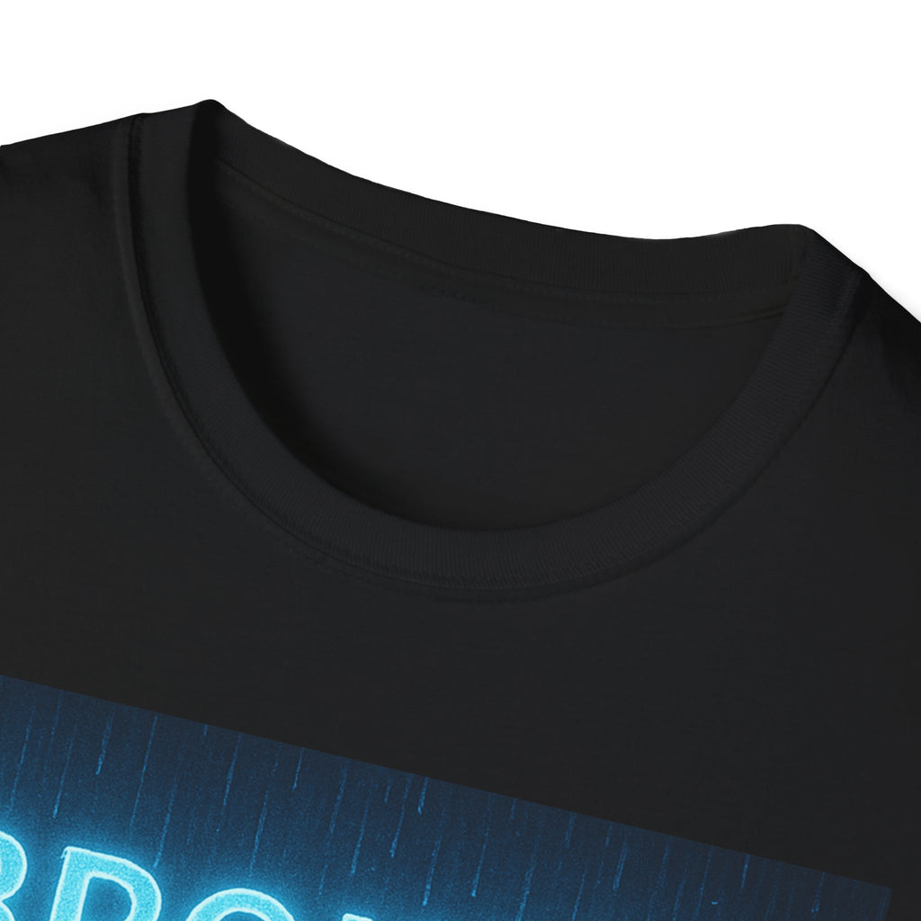 Broken Heart Music Tee — NFAMUSTY Neon Graphic T-Shirt