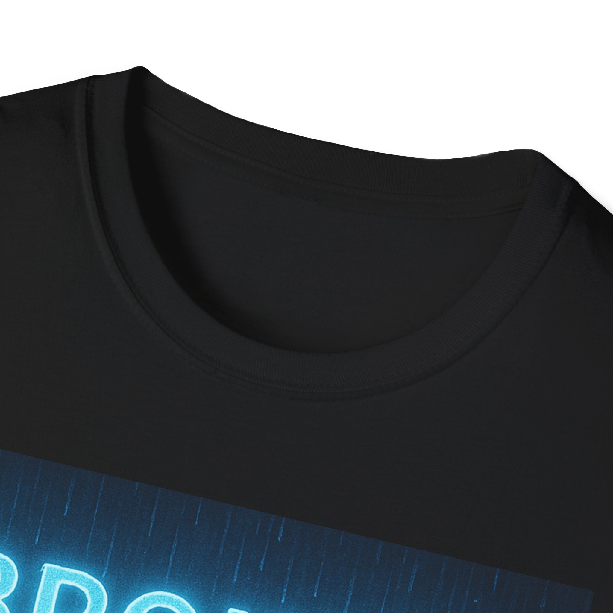 Broken Heart Music Tee — NFAMUSTY Neon Graphic T-Shirt