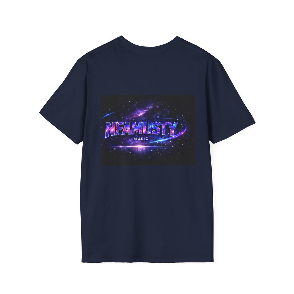 Chasing Stars and Shadows T-Shirt — Neamusty Music Cosmic Album Tee