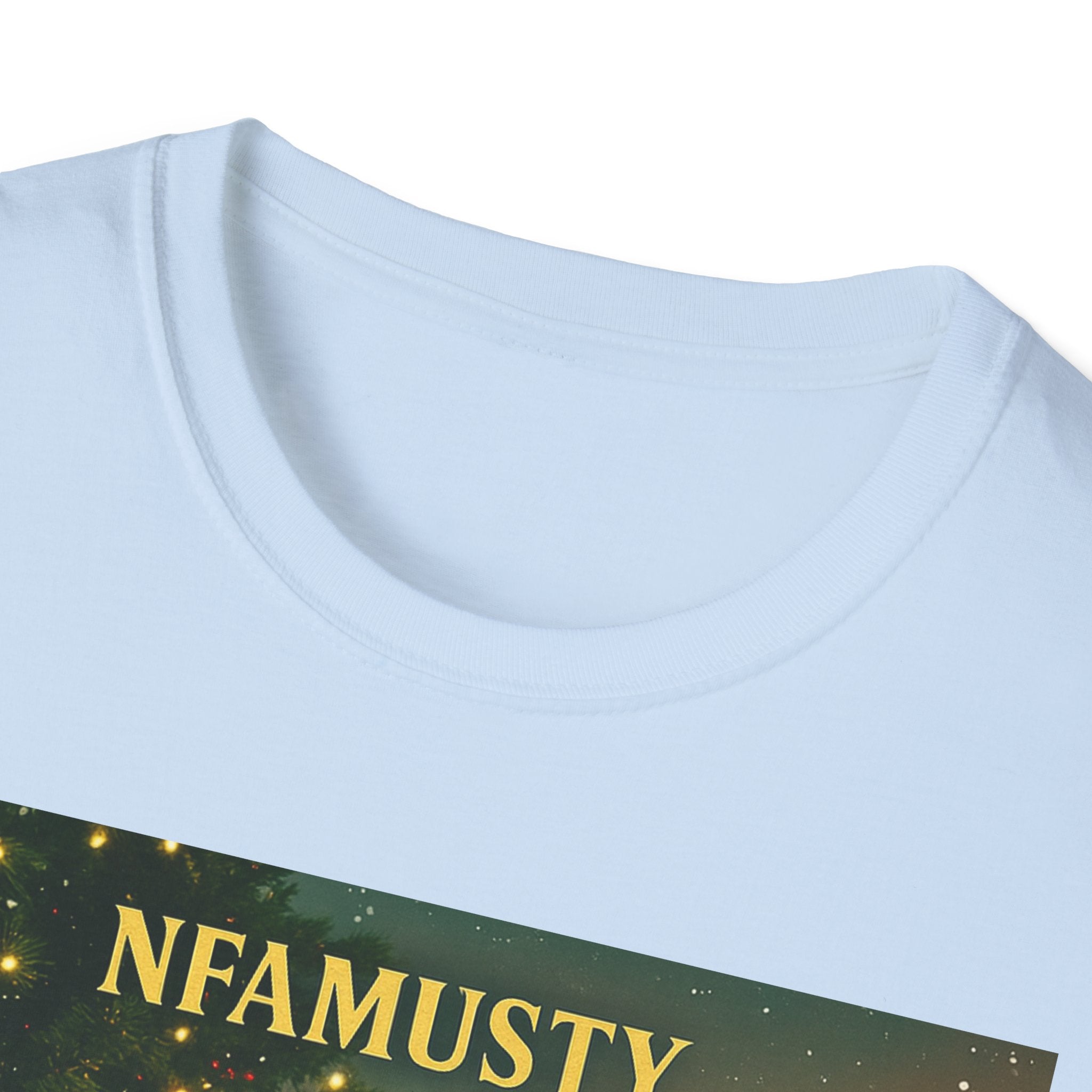 The Bells Ring On T-Shirt — NFAMUSTY Holiday Music Graphic Tee