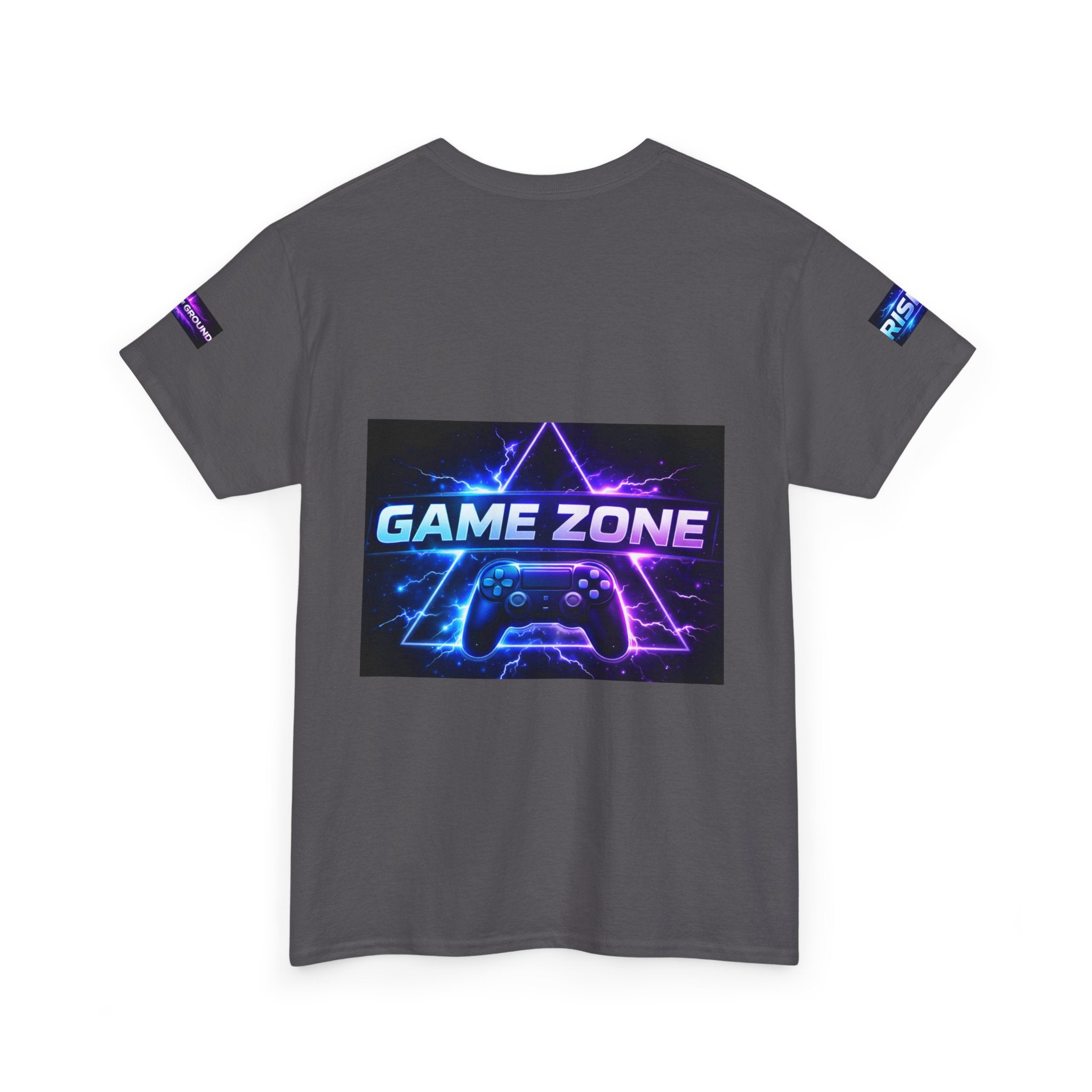Gaming T-Shirt — "Locked In" NFAMUS Gaming Tee with Neon Game Zone Design