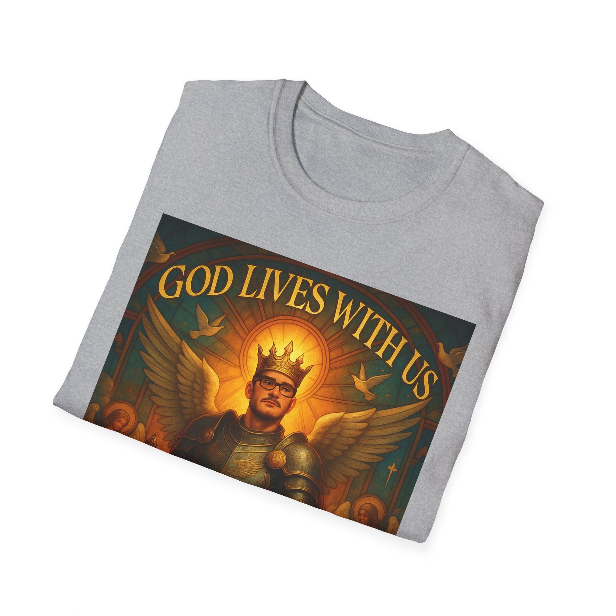Nfamusty God Lives with us tee