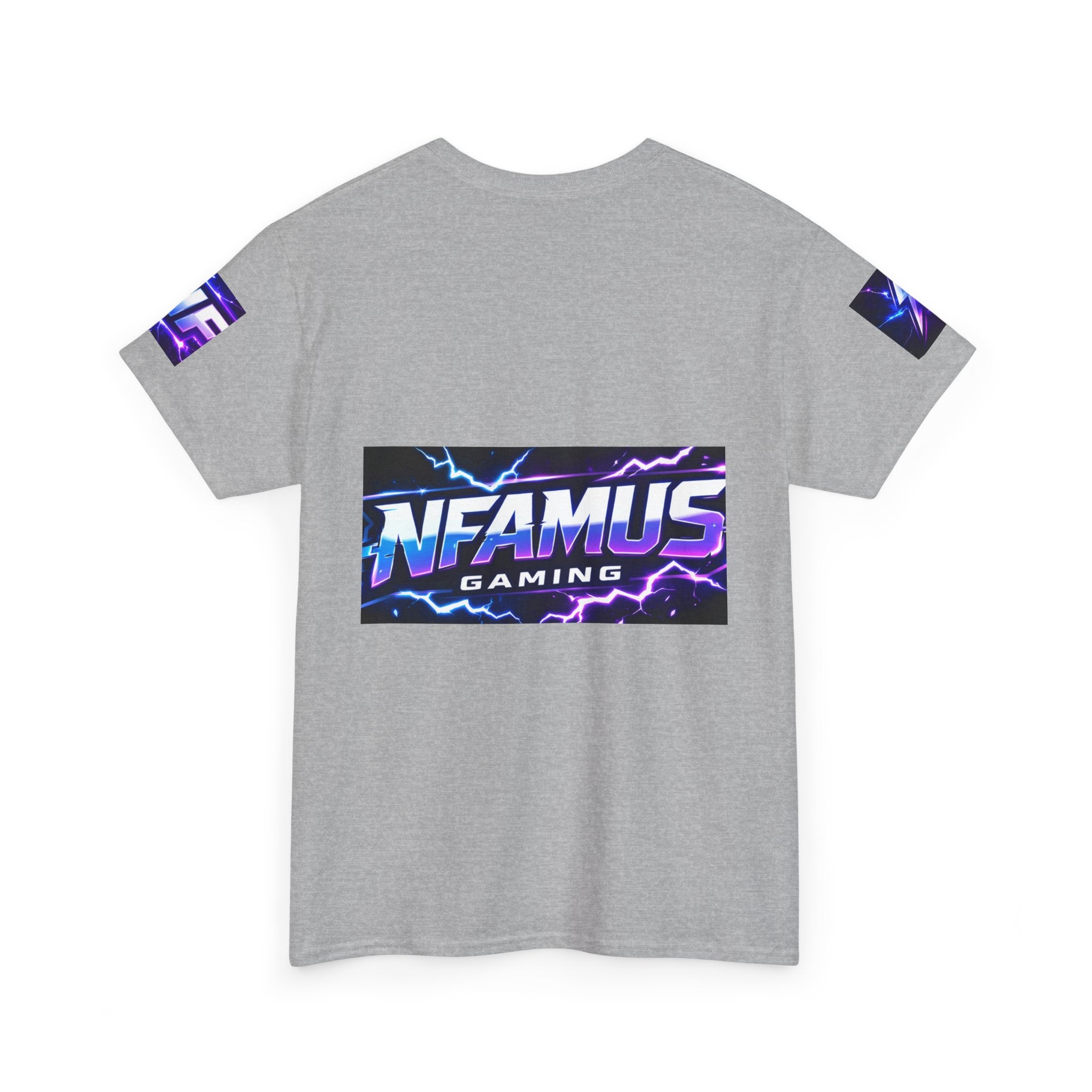 Gaming Tee — "Nfamus Mode Activated" Neon Controller Shirt
