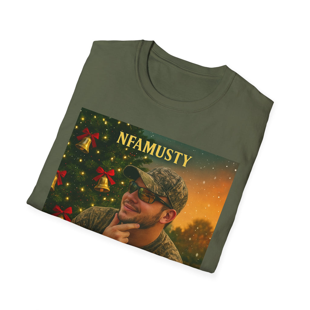 The Bells Ring On T-Shirt — NFAMUSTY Holiday Music Graphic Tee