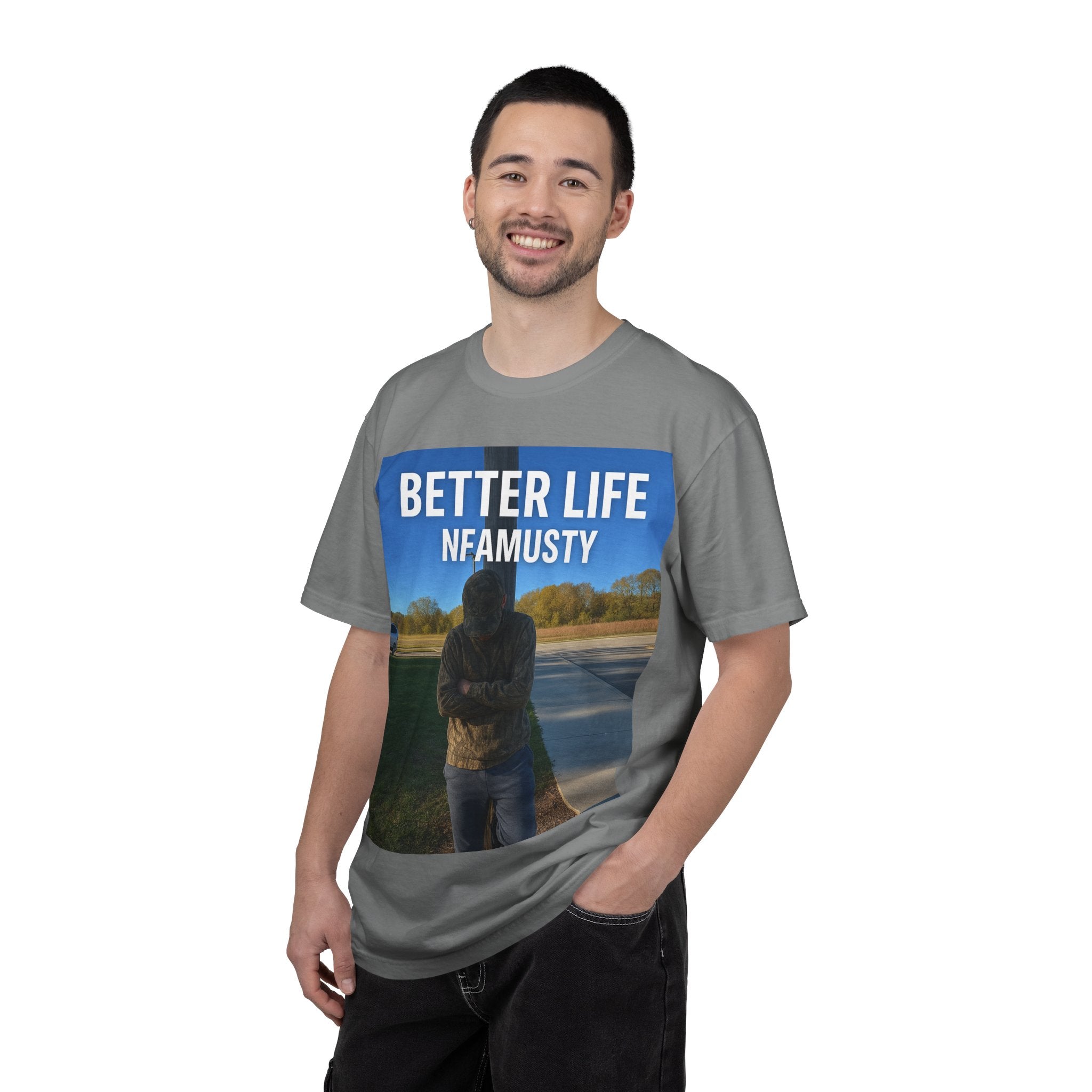 Better Life NFAMUSTY Graphic T-Shirt — Music Artist Tee