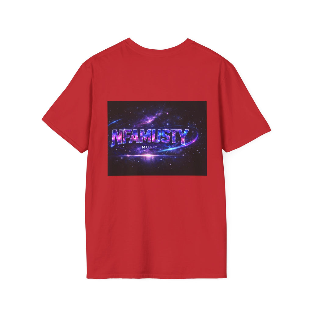 Chasing Stars and Shadows T-Shirt — Neamusty Music Cosmic Album Tee