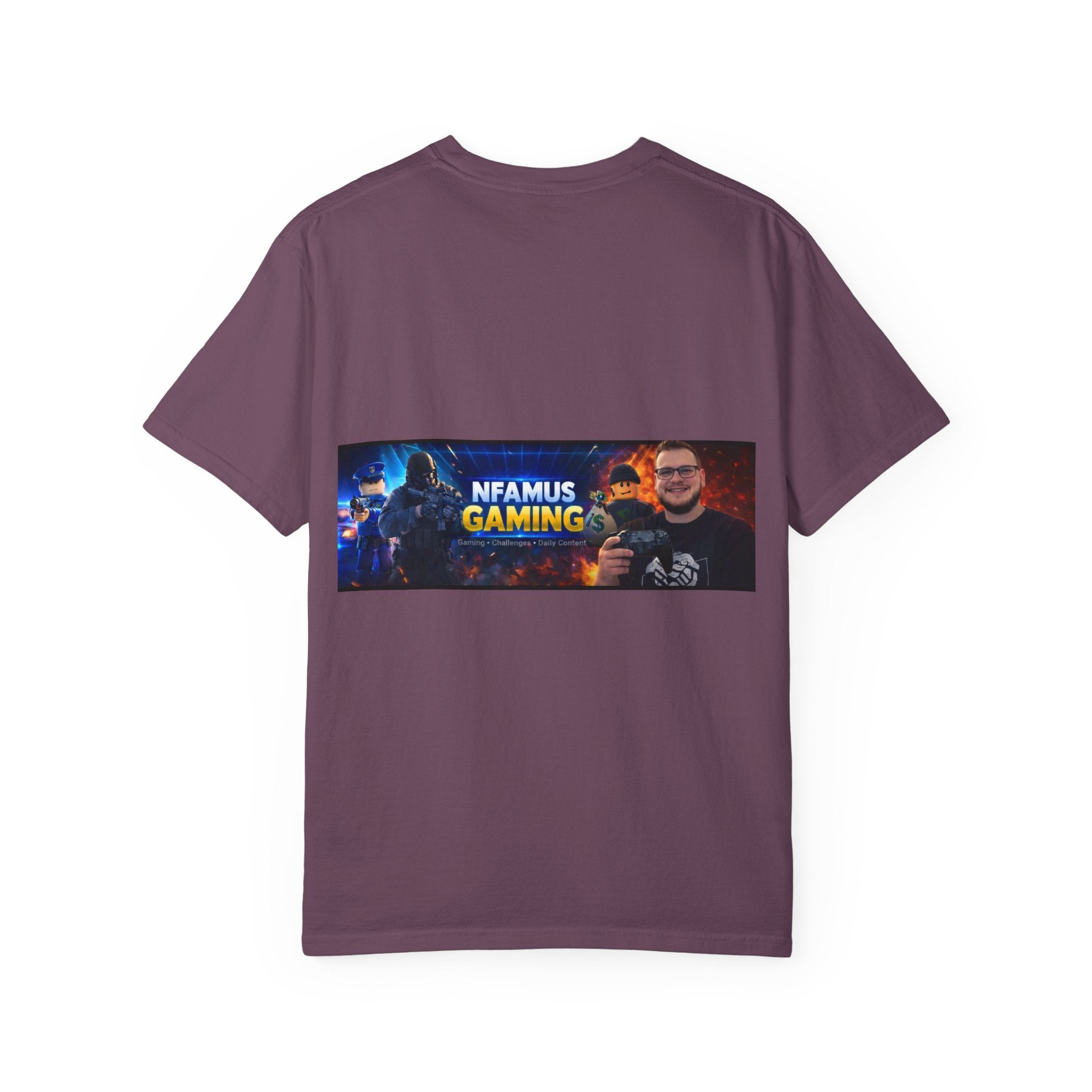 Gaming Logo T-Shirt — "Nfamus Gaming" Streamer Tee