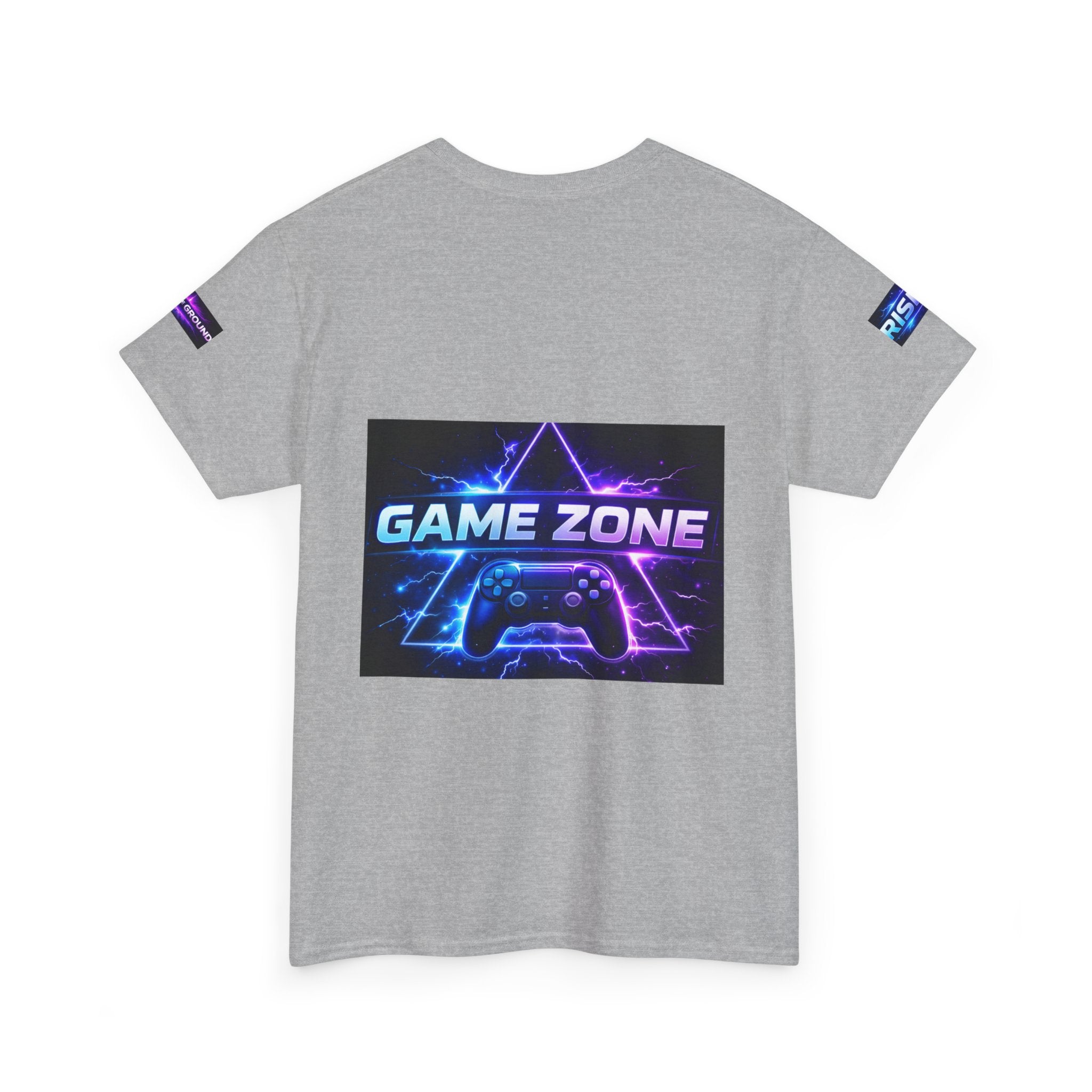Gaming T-Shirt — "Locked In" NFAMUS Gaming Tee with Neon Game Zone Design