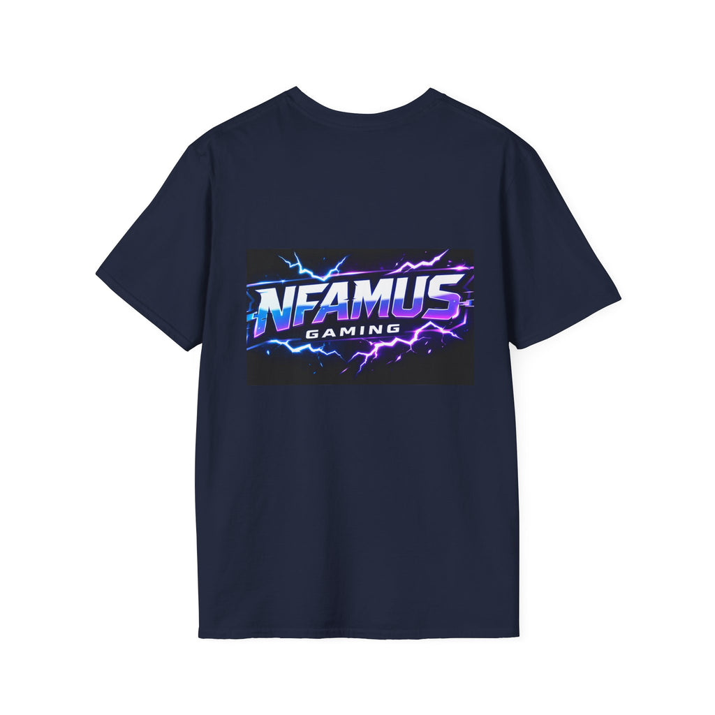 Gaming T-Shirt — "NFAMUS Energy: Overdrive Activated" Graphic Tee