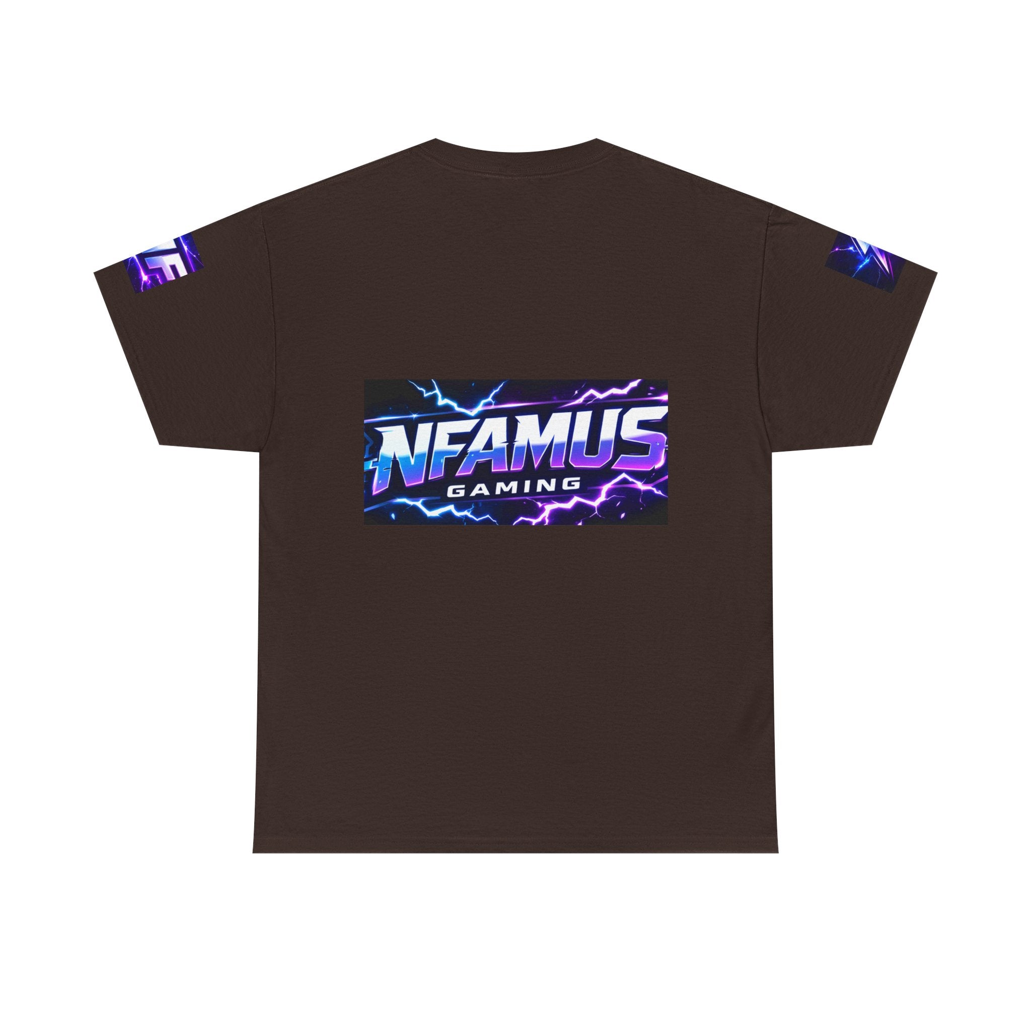 Gaming Tee — "Nfamus Mode Activated" Neon Controller Shirt